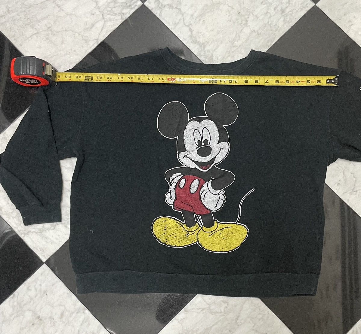 Disney 🔥 Vintage Mikey Mouse sweater Size XL / US 12-14 / IT 48-50 - 3 Thumbnail