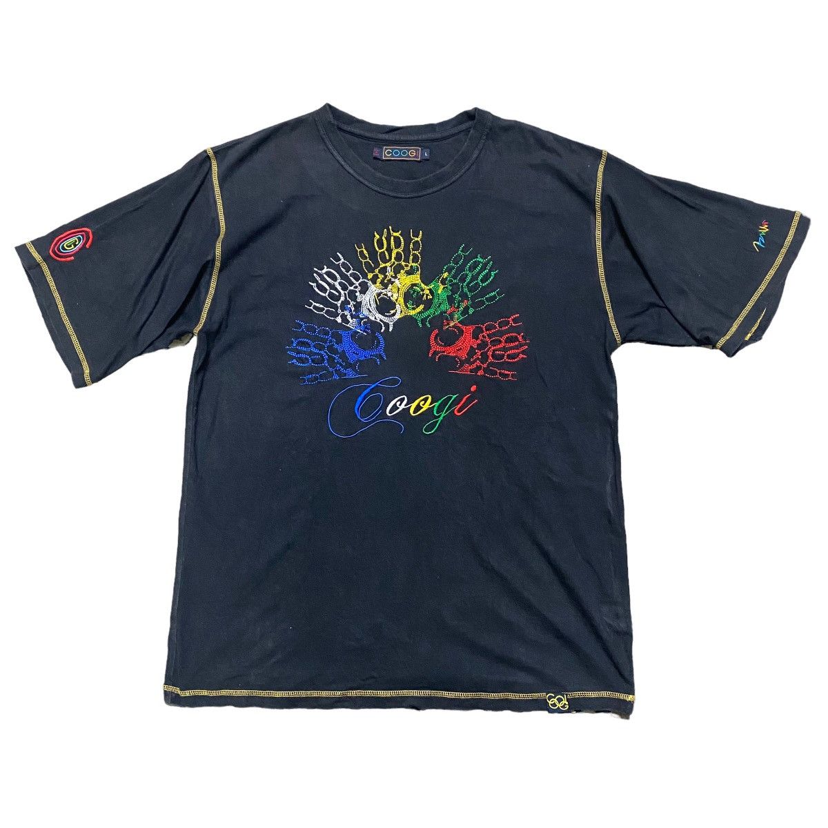 Coogi Vintage Coogi Embroidery Shirt Size US L / EU 52-54 / 3 - 1 Thumbnail