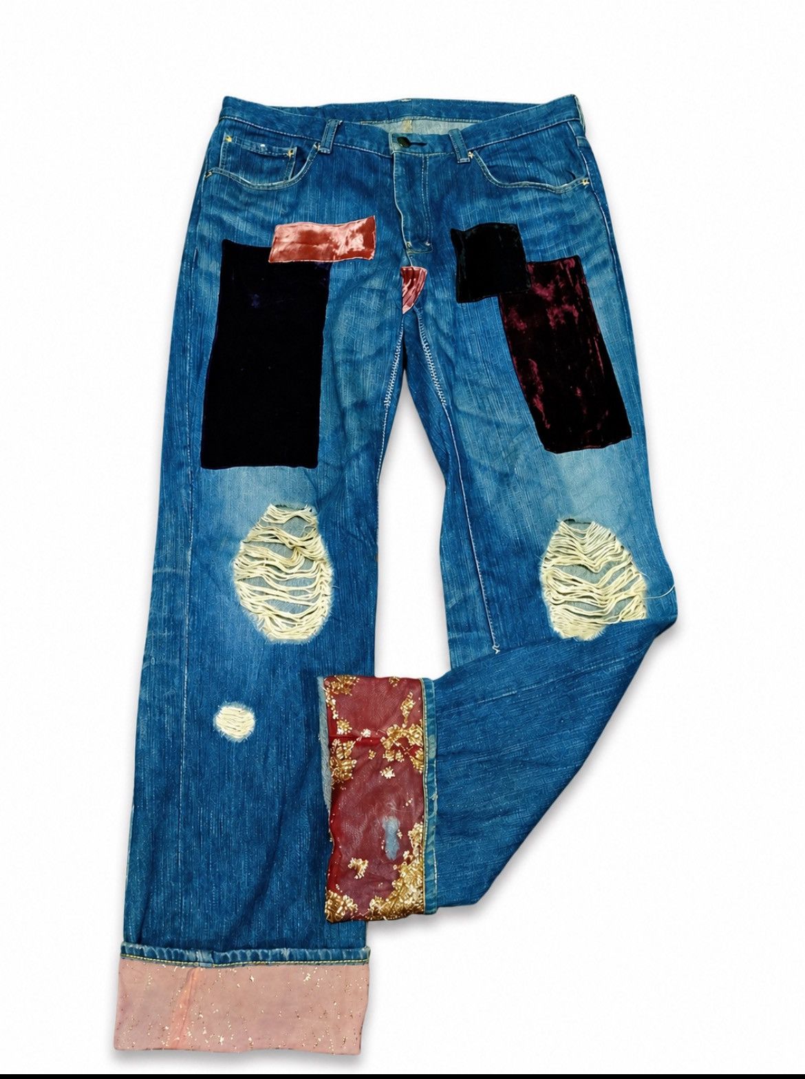 Number (N)ine SS02 Hipster Jeans | Grailed