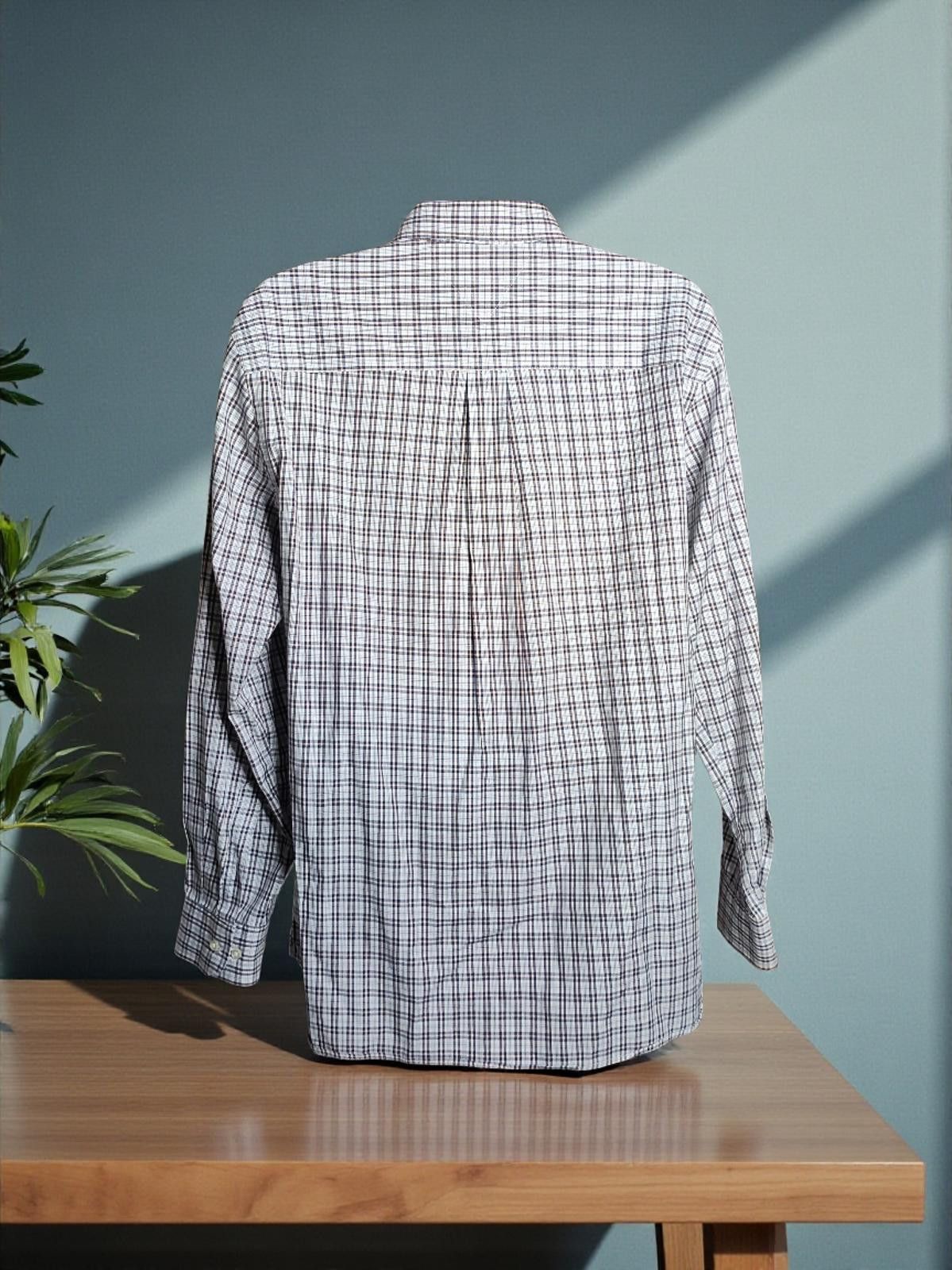 Tommy Hilfiger Tommy Hilfiger Custom Fit XL 2Ply Button-Up Shirt Size US XL / EU 56 / 4 - 5 Thumbnail