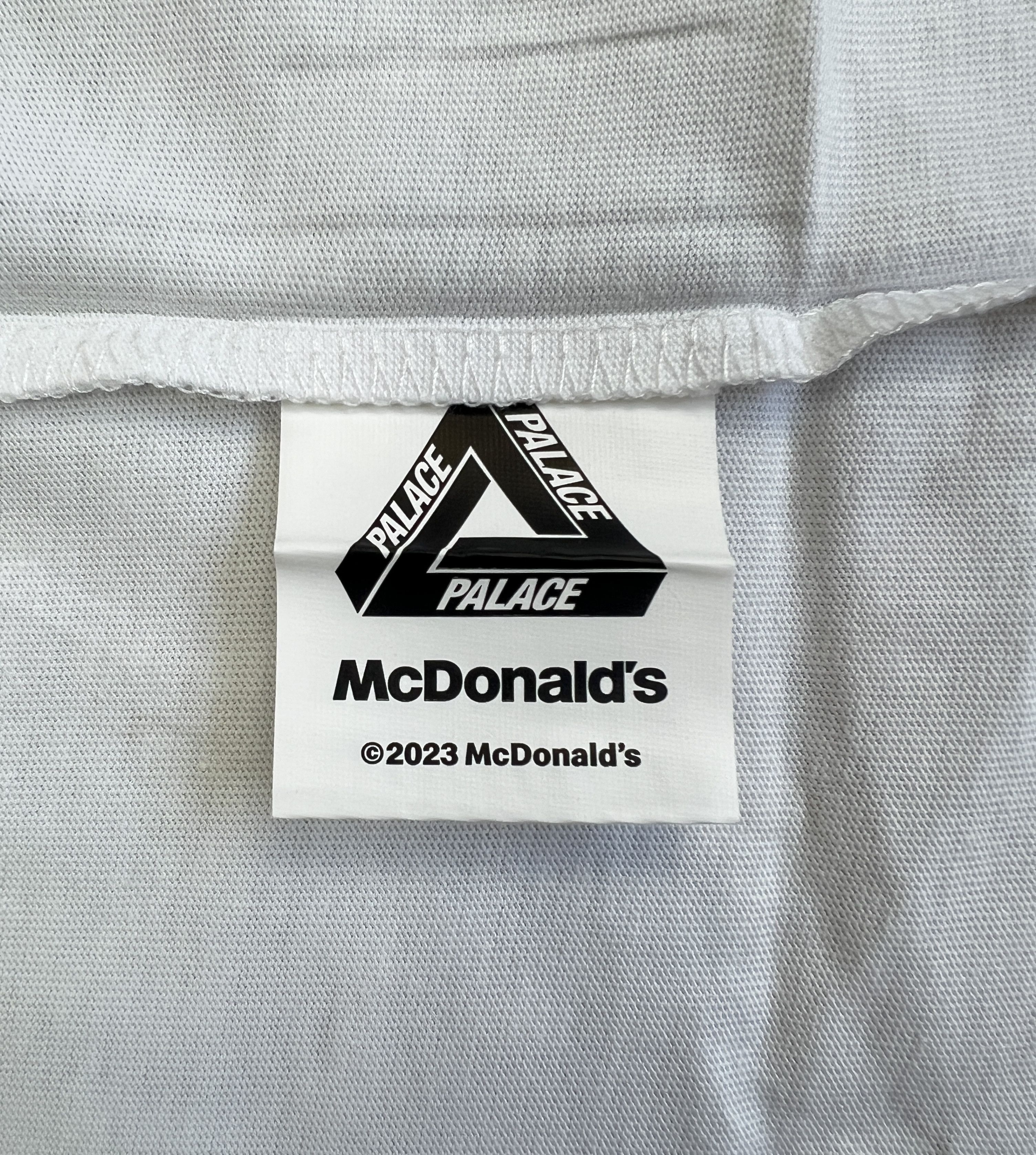 Palace Palace x McDonald’s Description T-Shirt White M Size US M / EU 48-50 / 2 - 9 Thumbnail