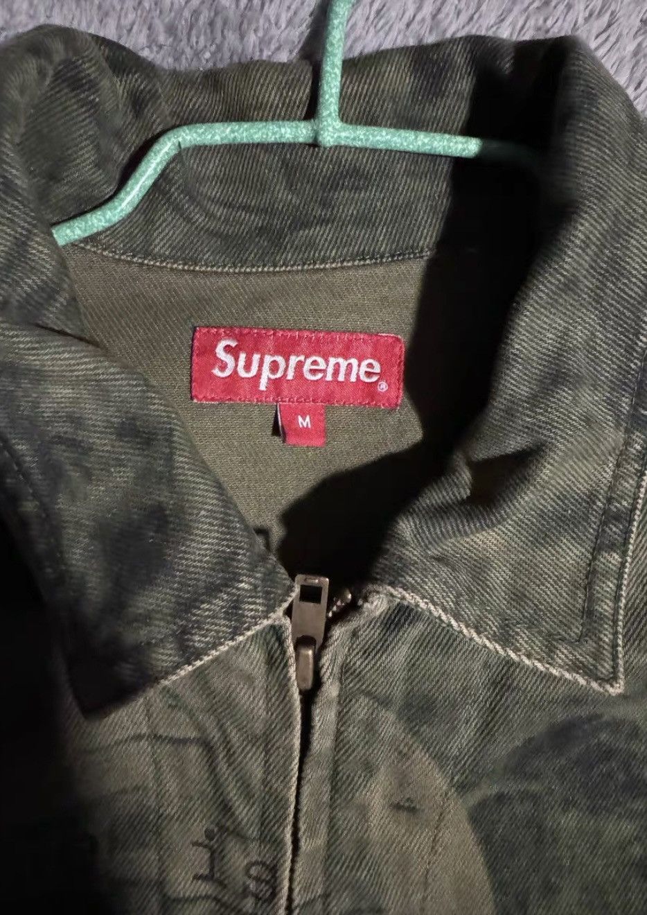Supreme Supreme is love denim trucker work Jacket Size US M / EU 48-50 / 2 - 3 Thumbnail