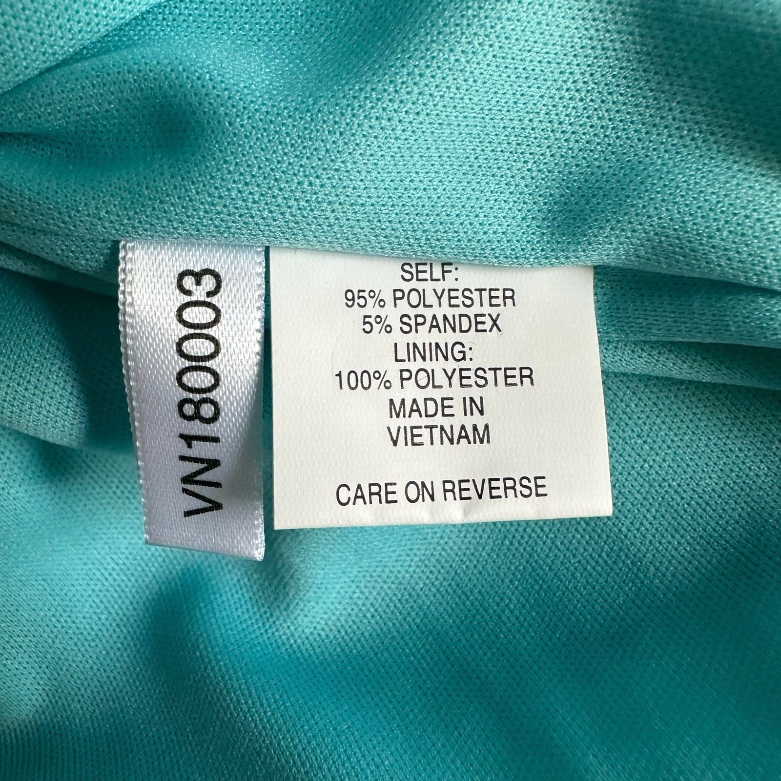 Other New York & Company Dress Turquoise Blue X-Large Belted NWT Size XL / US 12-14 / IT 48-50 - 14 Thumbnail
