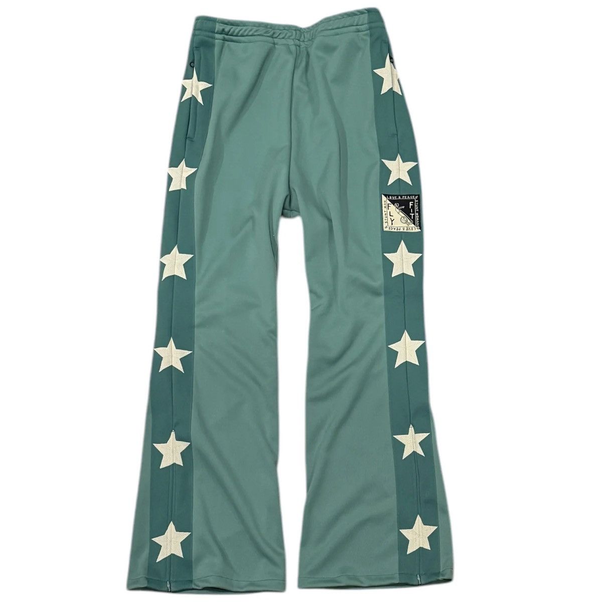 Kapital Kapital smooth stuntman woman track flare pants size 4 Size US 36 / EU 52 - 1 Preview