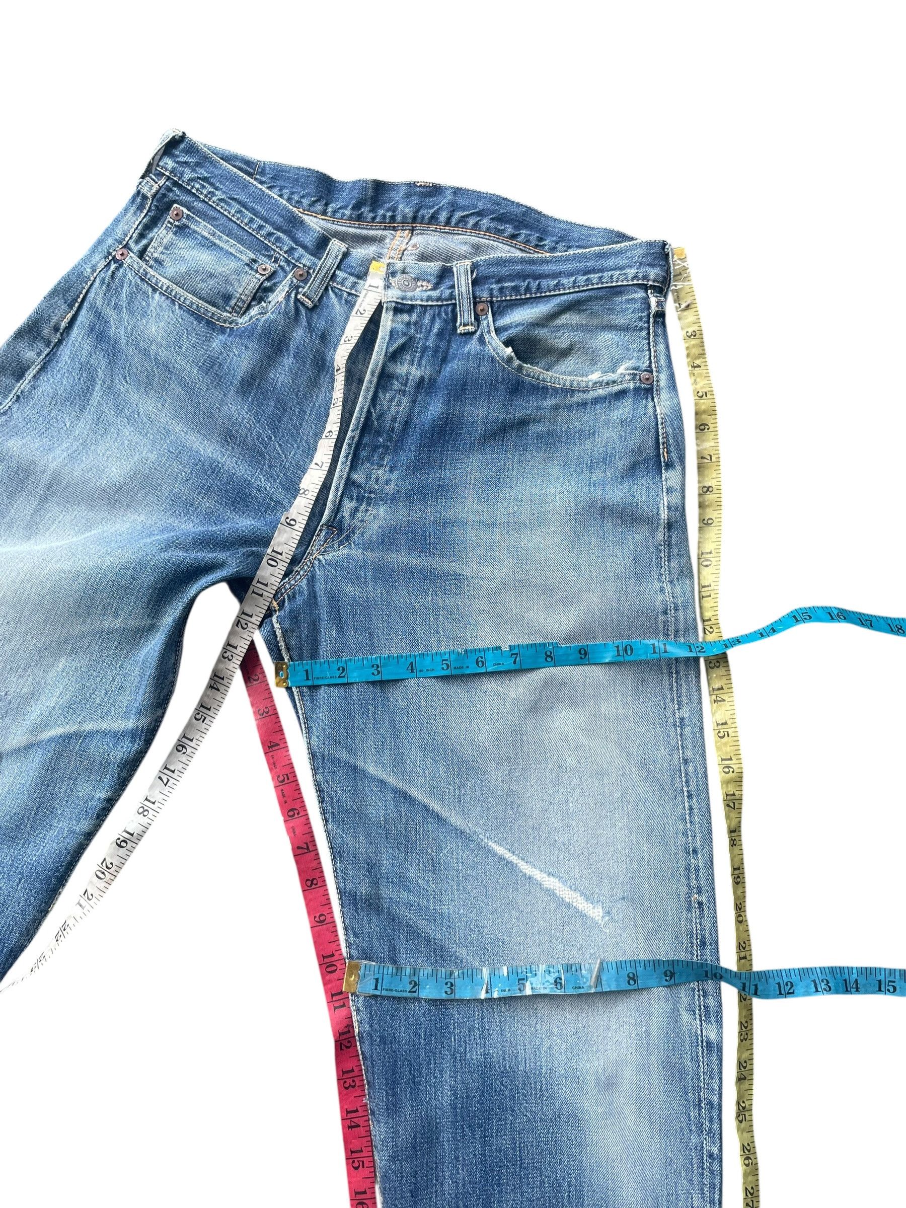 The Real McCoy's Vintage Joe Mccoy Selvedge Denim Size US 34 / EU 50 - 14 Thumbnail