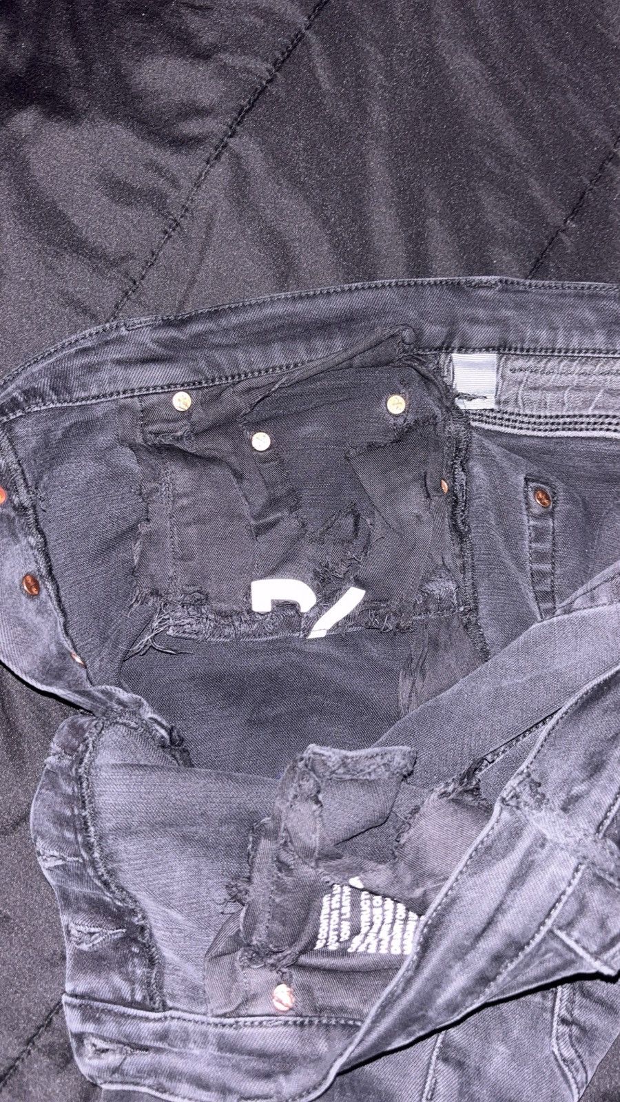 Purple Brand PURPLE BRAND Metalic jeans “Silver” Size US 33 - 7 Thumbnail