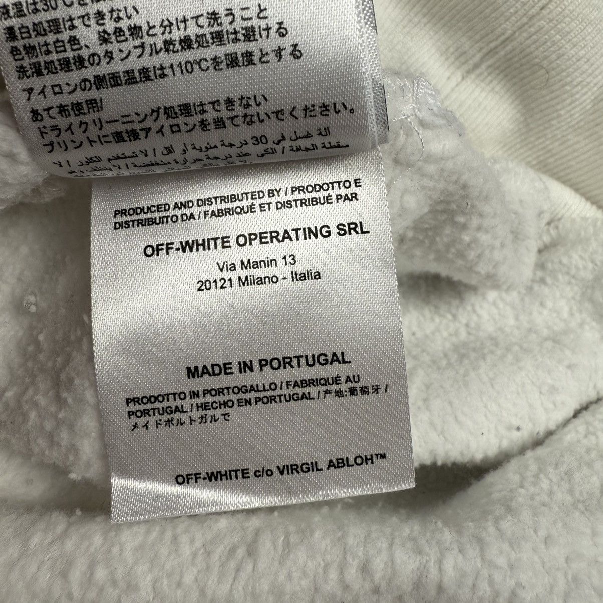 Off-White OFF-WHITE 02 Caravaggio ‘White’ Hoodie Size US XS / EU 42 / 0 - 8 Thumbnail