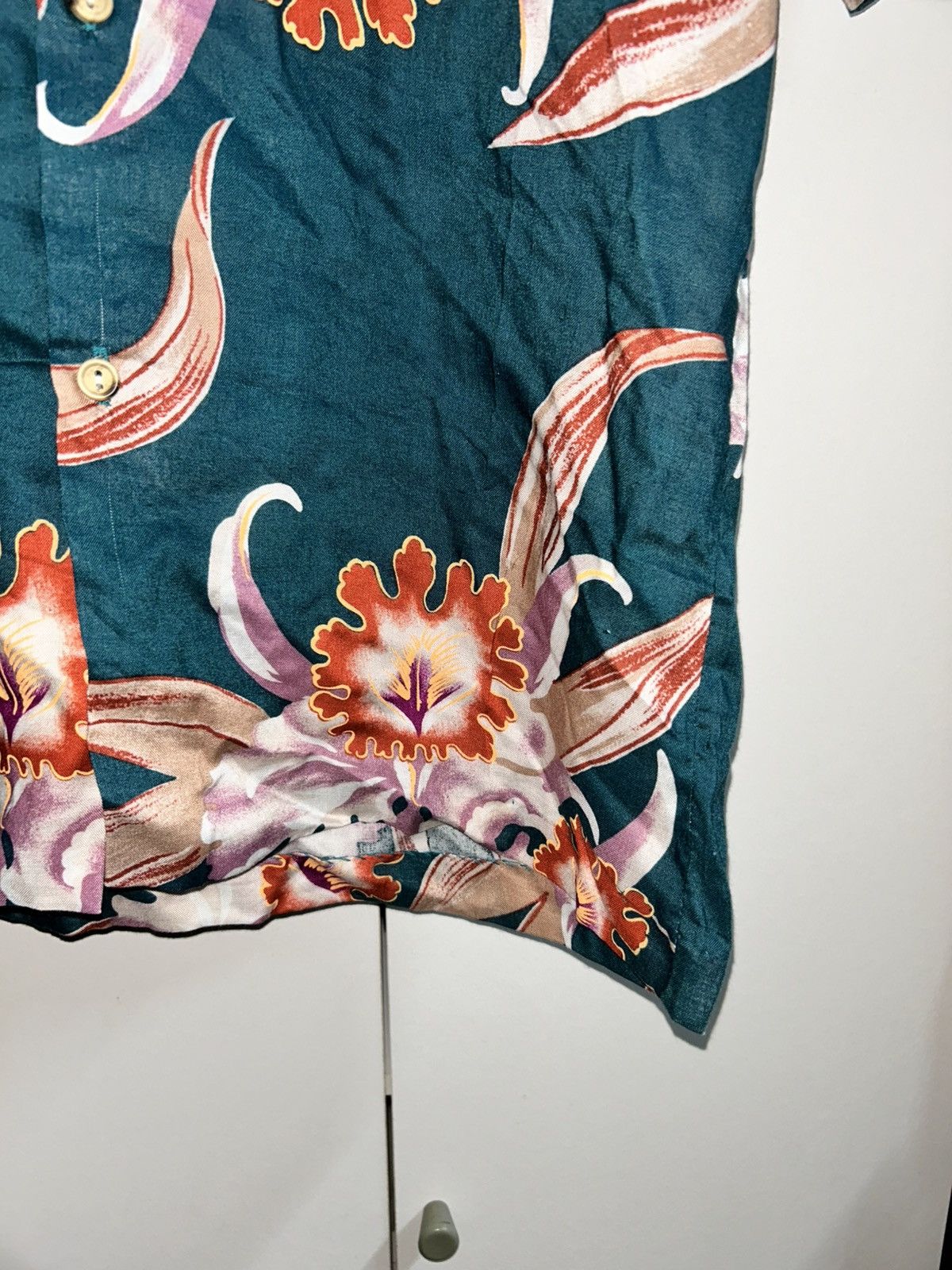 Kalaheo Vintage Hoffman Fabrics Rayon Hawaiian Butto Up Short Shirt Size US S / EU 44-46 / 1 - 9 Thumbnail