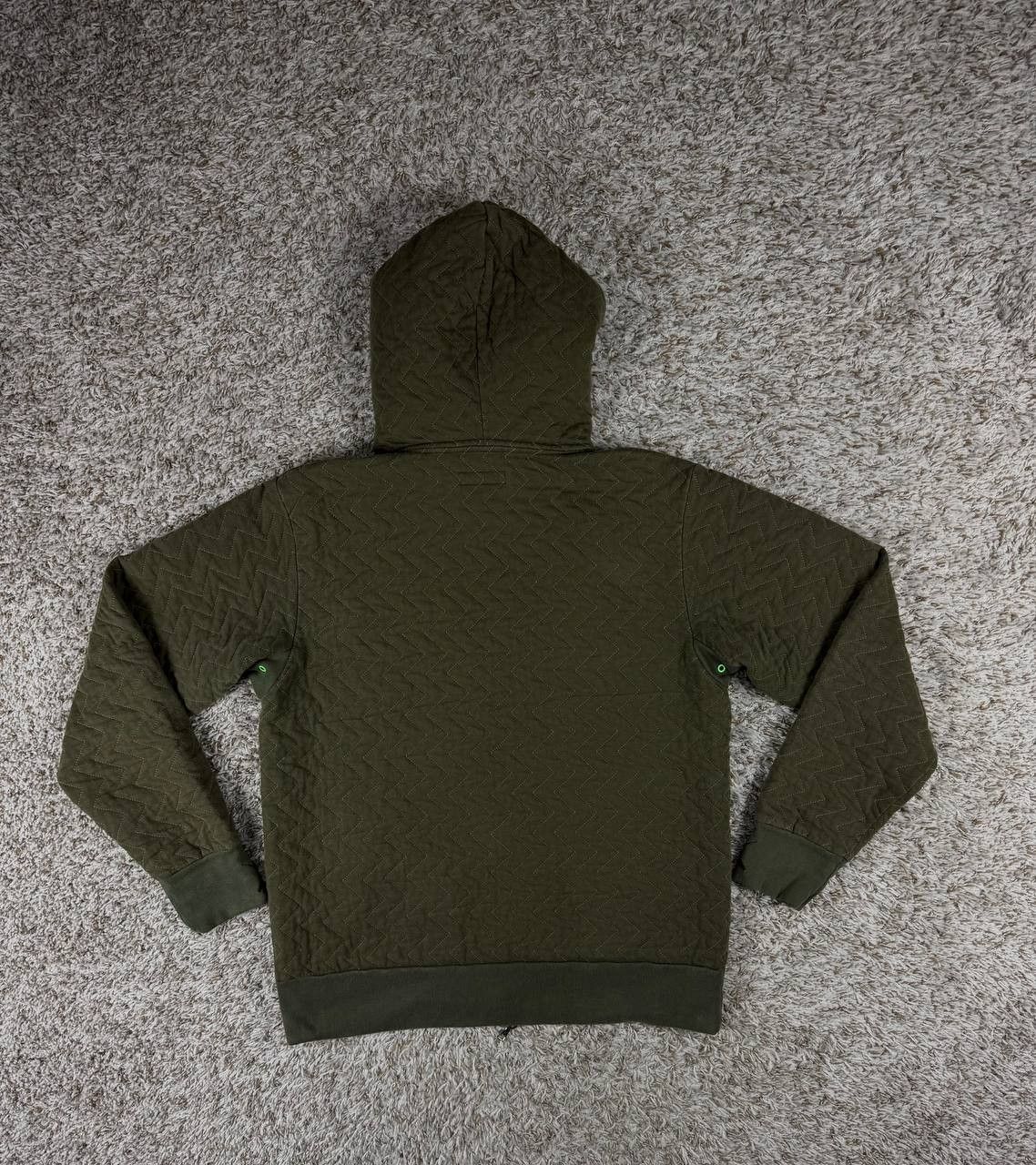 Original Fake OriginalFake KAWS Quilted Zip Hoodie Size US S / EU 44-46 / 1 - 14 Thumbnail