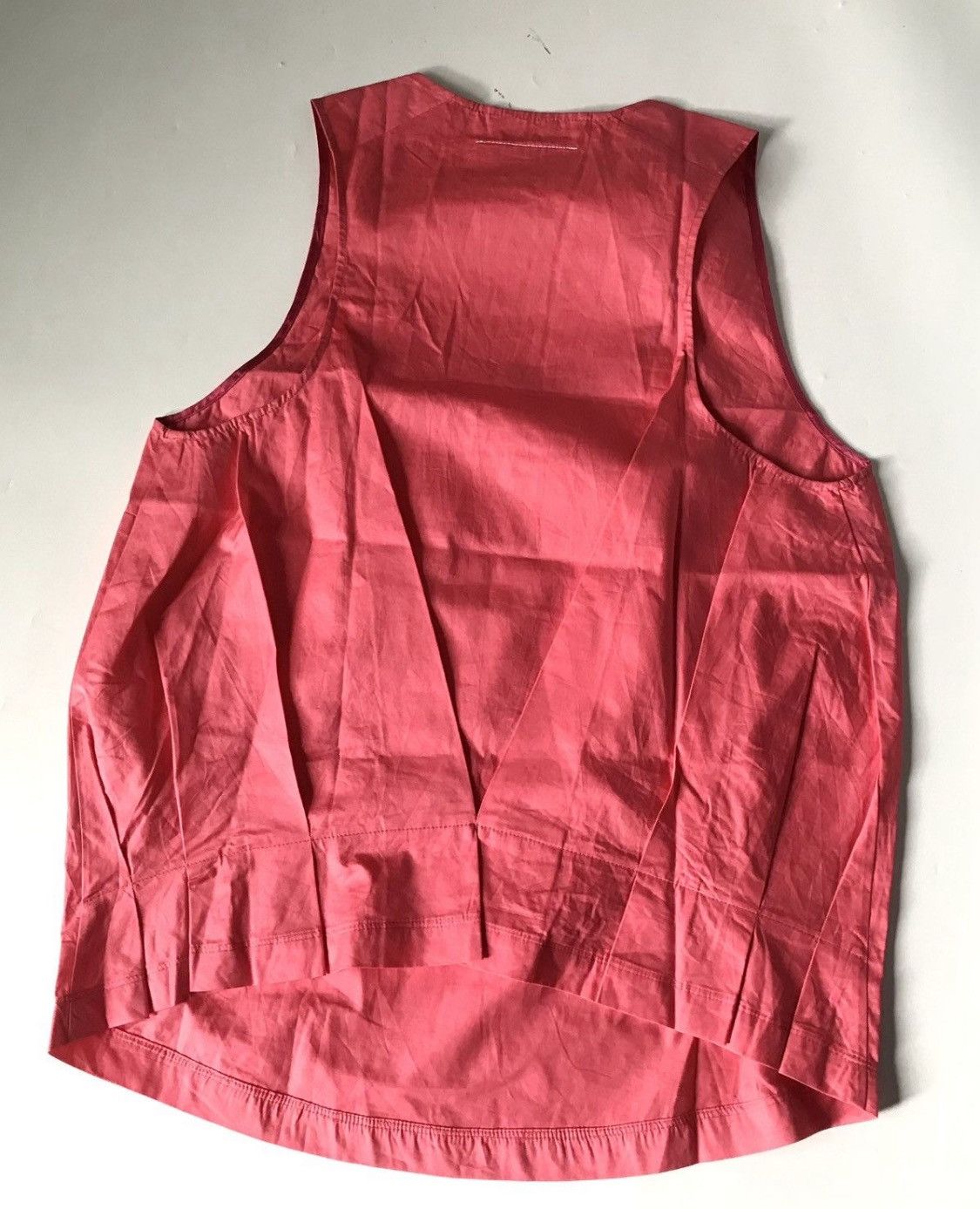 Maison Margiela Vintage mm6 pleated pink tank top Size S / US 4 / IT 40 - 2 Thumbnail