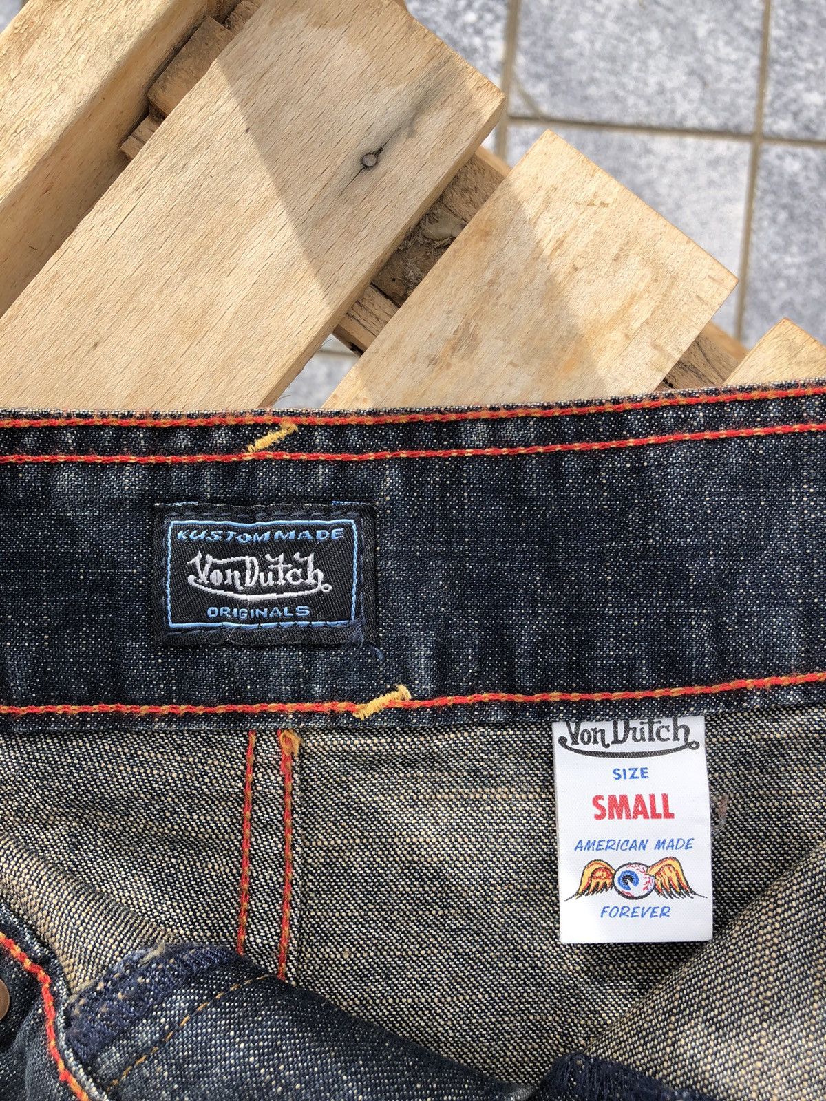 Vintage × Von Dutch Vintage Von Dutch mini skirt Y2K Size 27" / US 4 / IT 40 - 5 Thumbnail