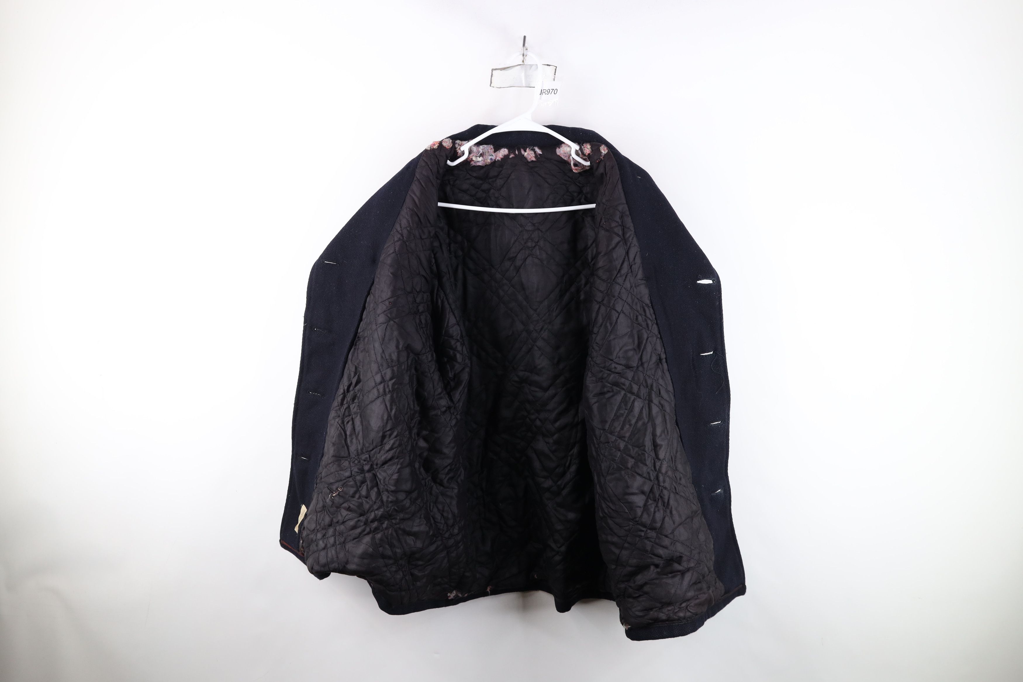 Vintage Vintage 50s 60s Streetwear CPO Naval Navy Peacoat Jacket USA Size US XXL / EU 58 / 5 - 9 Thumbnail