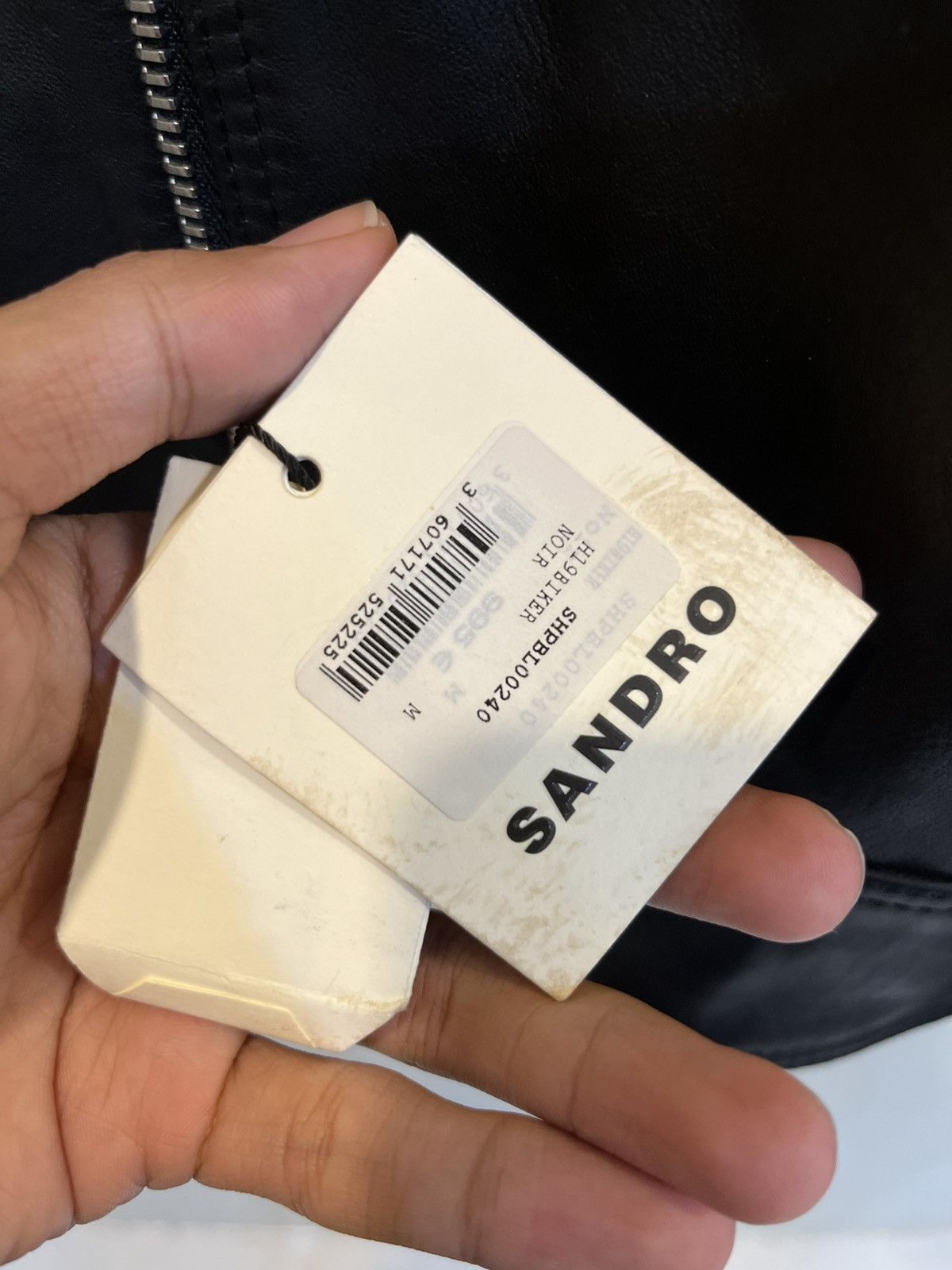 Sandro €995 Biker Leather Jacket Size US M / EU 48-50 / 2 - 4 Thumbnail