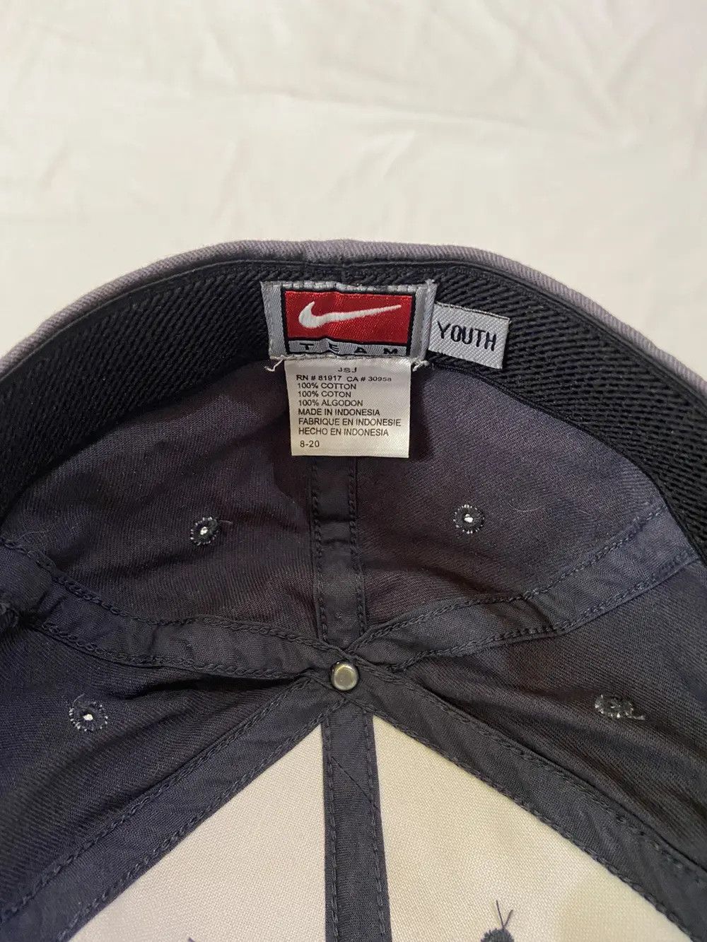 MLB VINTAGE NIKE Y2K TEAM BOSTON RED SOCKS BASEBALL MLB HAT CAP Size ONE SIZE - 7 Thumbnail