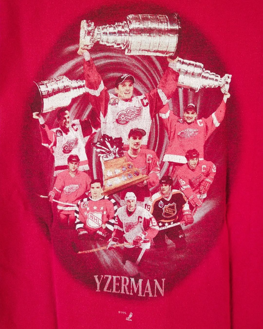 NHL × Vintage Vintage NHL Yzerman Graphic Art Tees Size US M / EU 48-50 / 2 - 2 Thumbnail