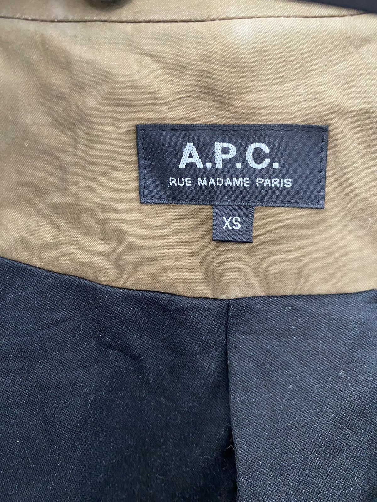 A.P.C. DISTRESS JACKET APC RUE MADAME PARIS Size US XS / EU 42 / 0 - 7 Thumbnail