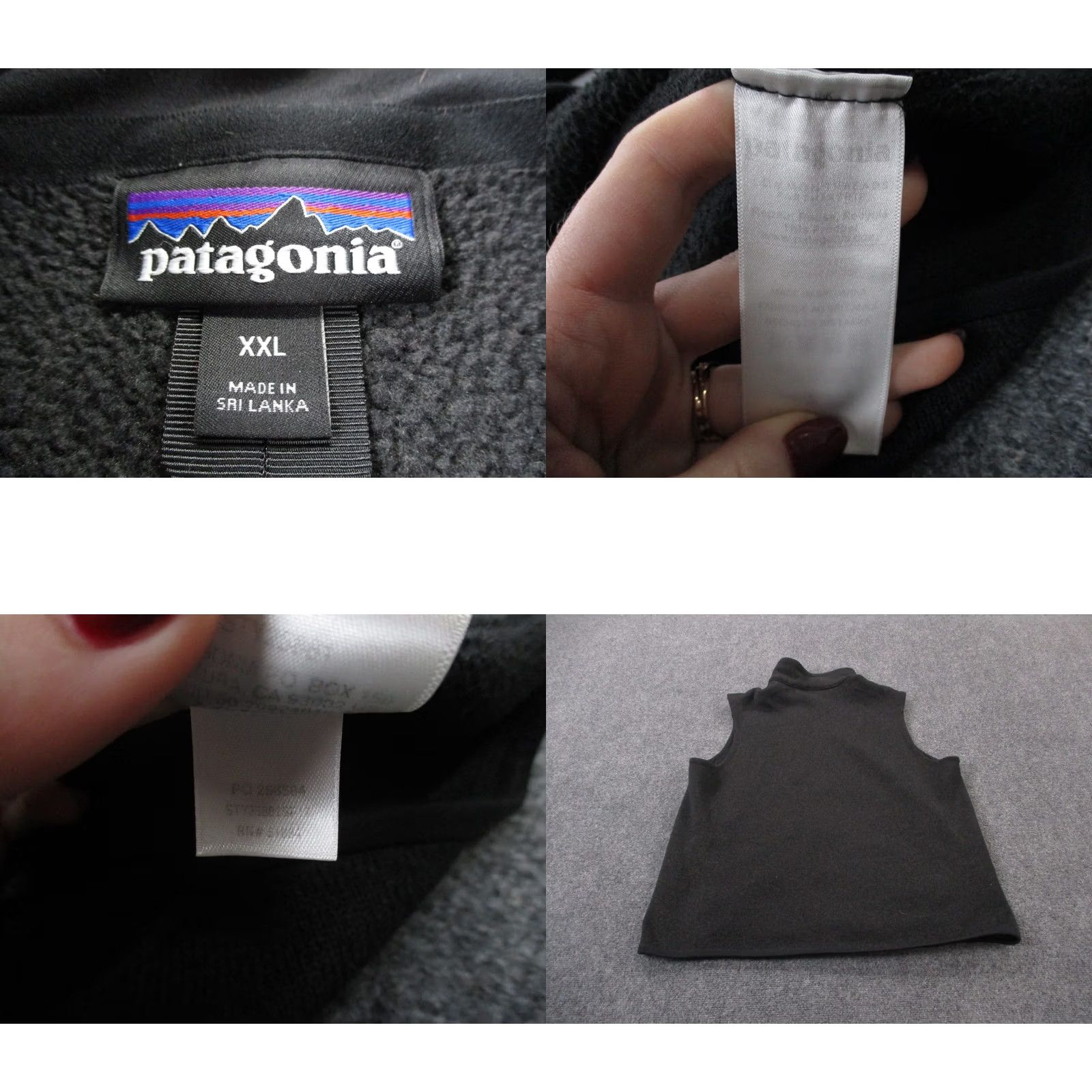 Patagonia Patagonia Better Sweater Vest Mens 2XL Black Zip Fleece Windbreaker Pockets Lightweight Casual Camping 25882 Size US XXL / EU 58 / 5 - 8 Thumbnail