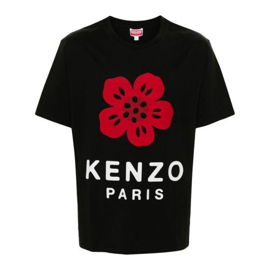Kenzo KENZO Men T-Shirts FE65TS4754SO 99J BLACK Size US XL / EU 56 / 4 - 1 Thumbnail