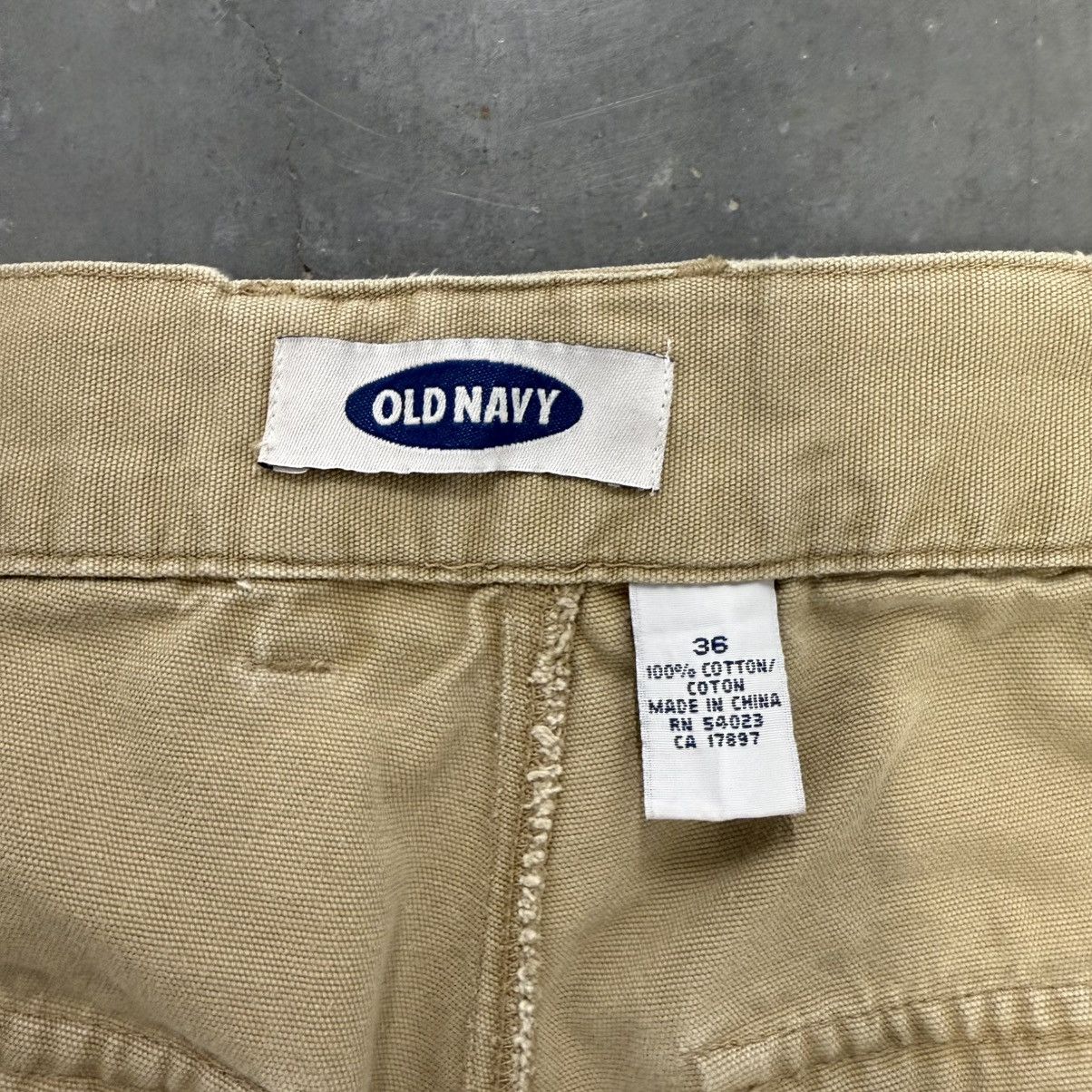 Old Navy × Vintage Vintage Y2K Old Navy JNCO Baggy Cargo Tech Loose Skater Pant Size US 36 / EU 52 - 6 Thumbnail