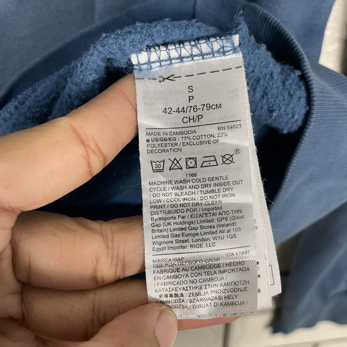 Gap Gap Big Logo Sweatshirt Size US S / EU 44-46 / 1 - 12 Thumbnail
