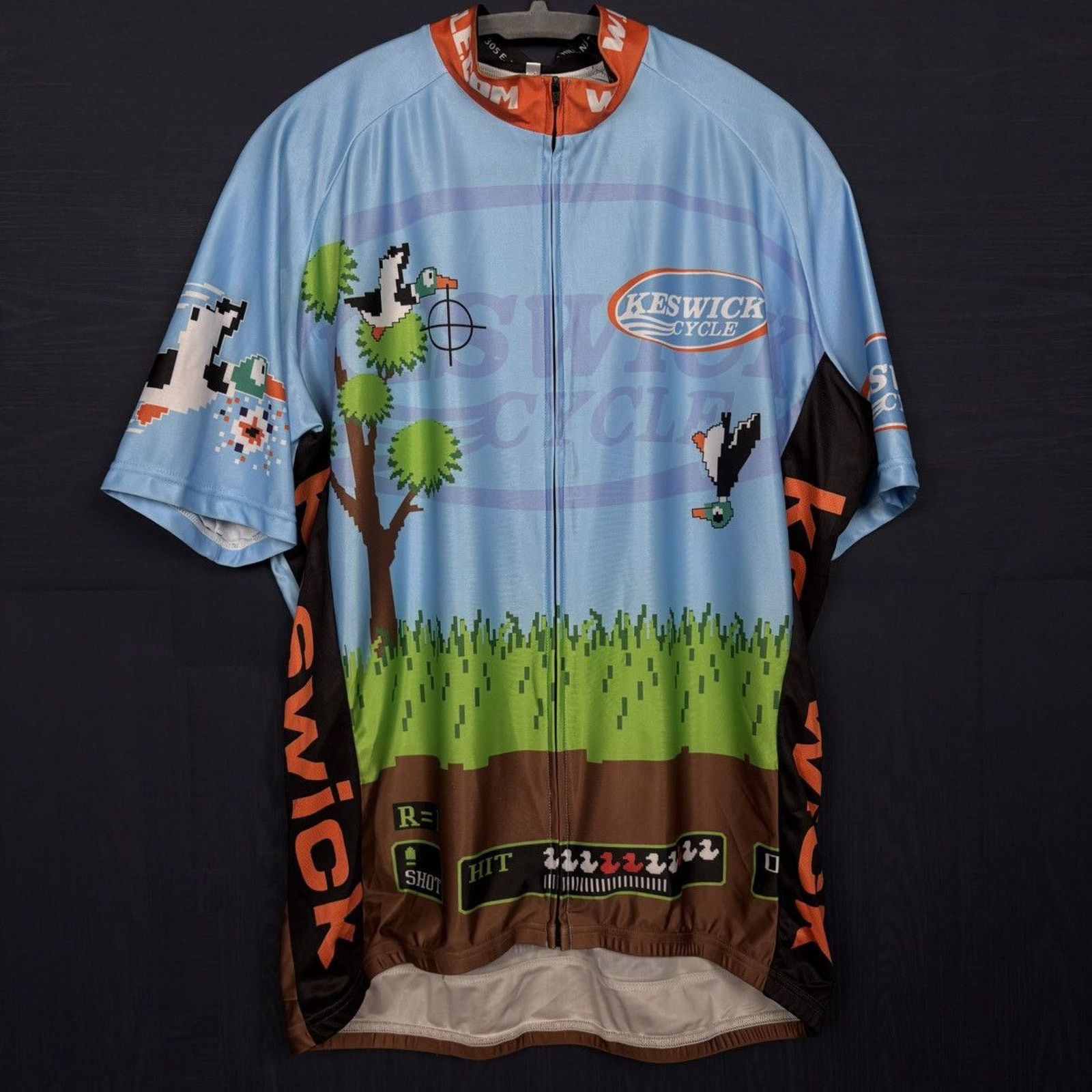 🦆KESWICK Duck Hunt Cycling Shirt