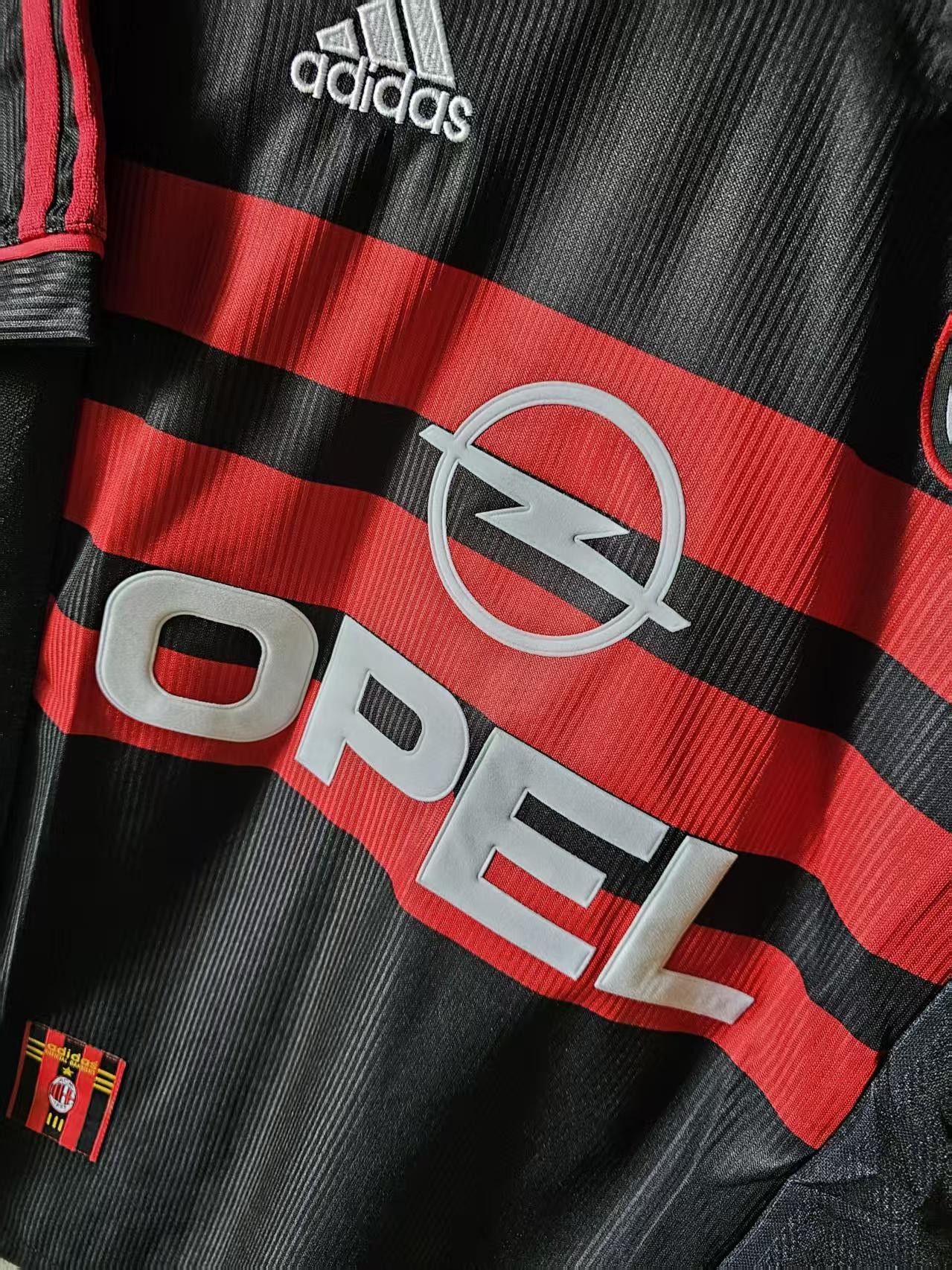 Other 1998 1999 AC Milan Jersey Black Size US L / EU 52-54 / 3 - 3 Thumbnail