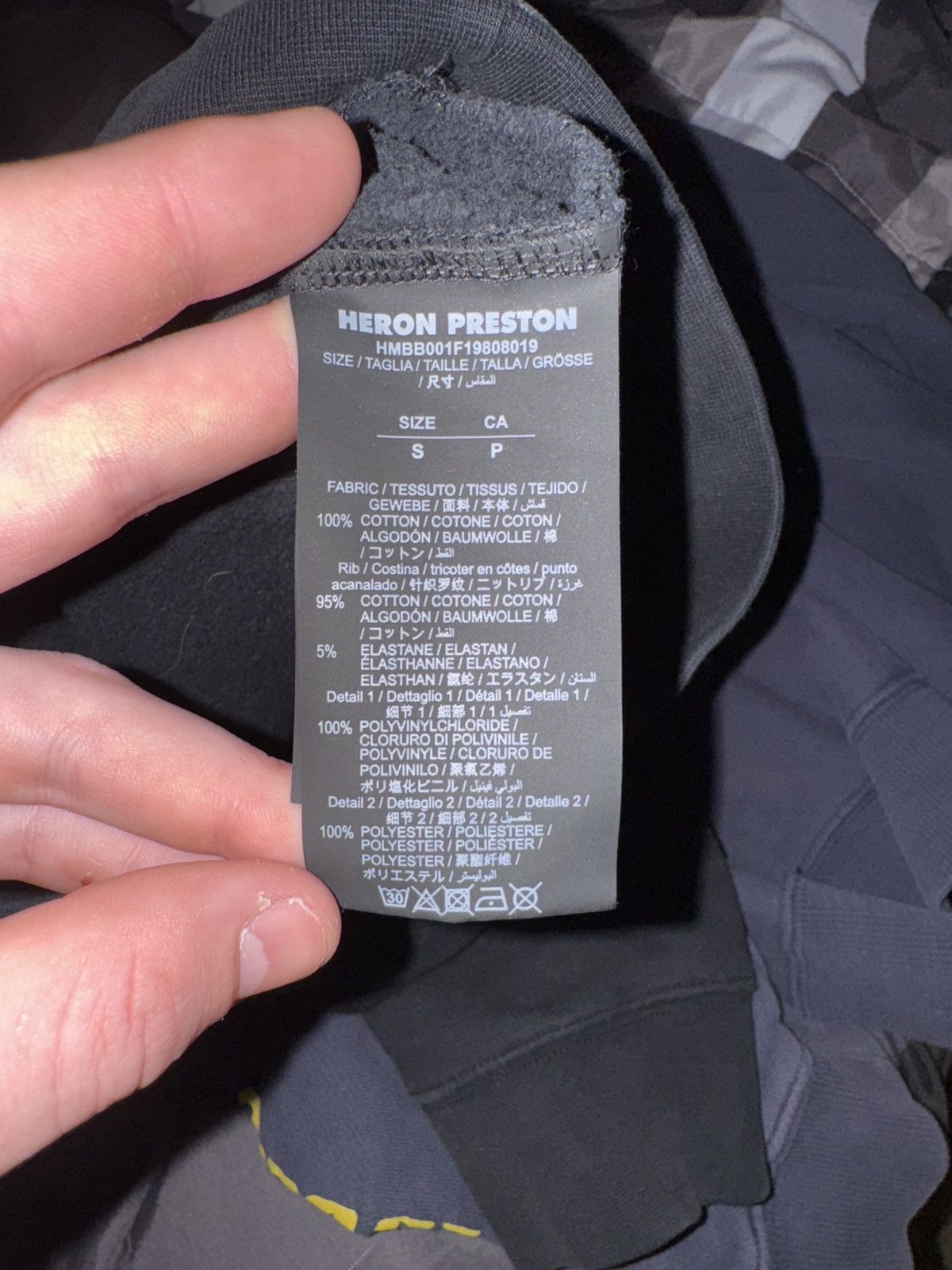 Heron Preston NASA Black Boot Photo Hoodie Size S Size US XS / EU 42 / 0 - 9 Thumbnail