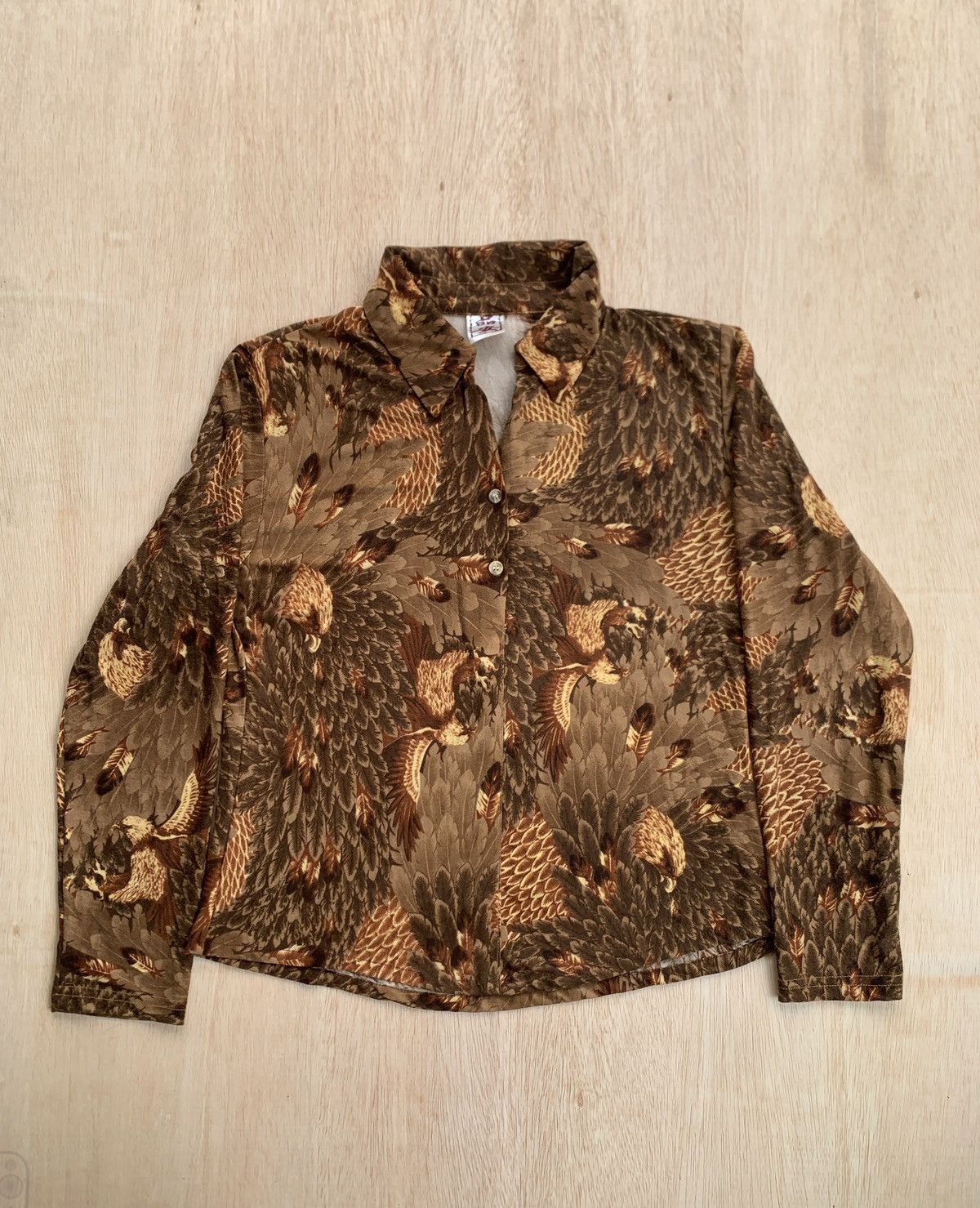 If Six Was Nine × Japanese Brand × Tornado Mart Japanese Sukajan Shirt Ifsixwasnine Style Size M / US 6-8 / IT 42-44 - 1 Thumbnail