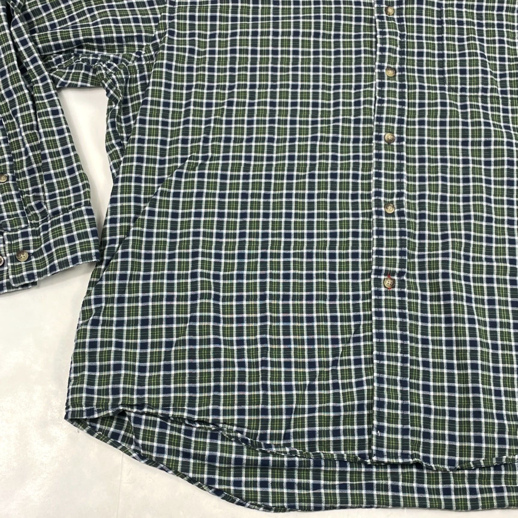 Pendleton Pendleton Shirt Men XL Green Blue Varsity Long Sleeve Button-Down Plaid Shirt Size US XL / EU 56 / 4 - 5 Thumbnail