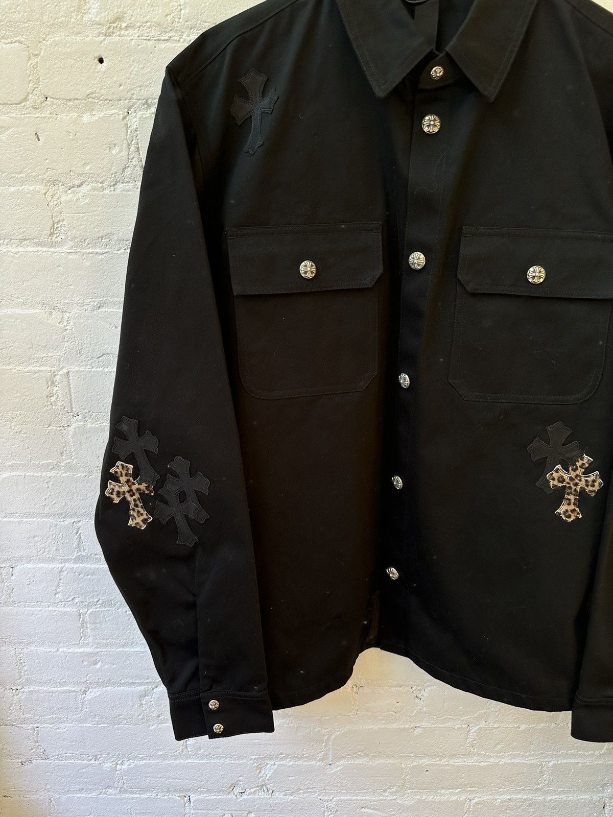 Chrome Hearts CHROME HEARTS FLOODED WORK JACKET XXL Size US XXL / EU 58 / 5 - 2 Thumbnail
