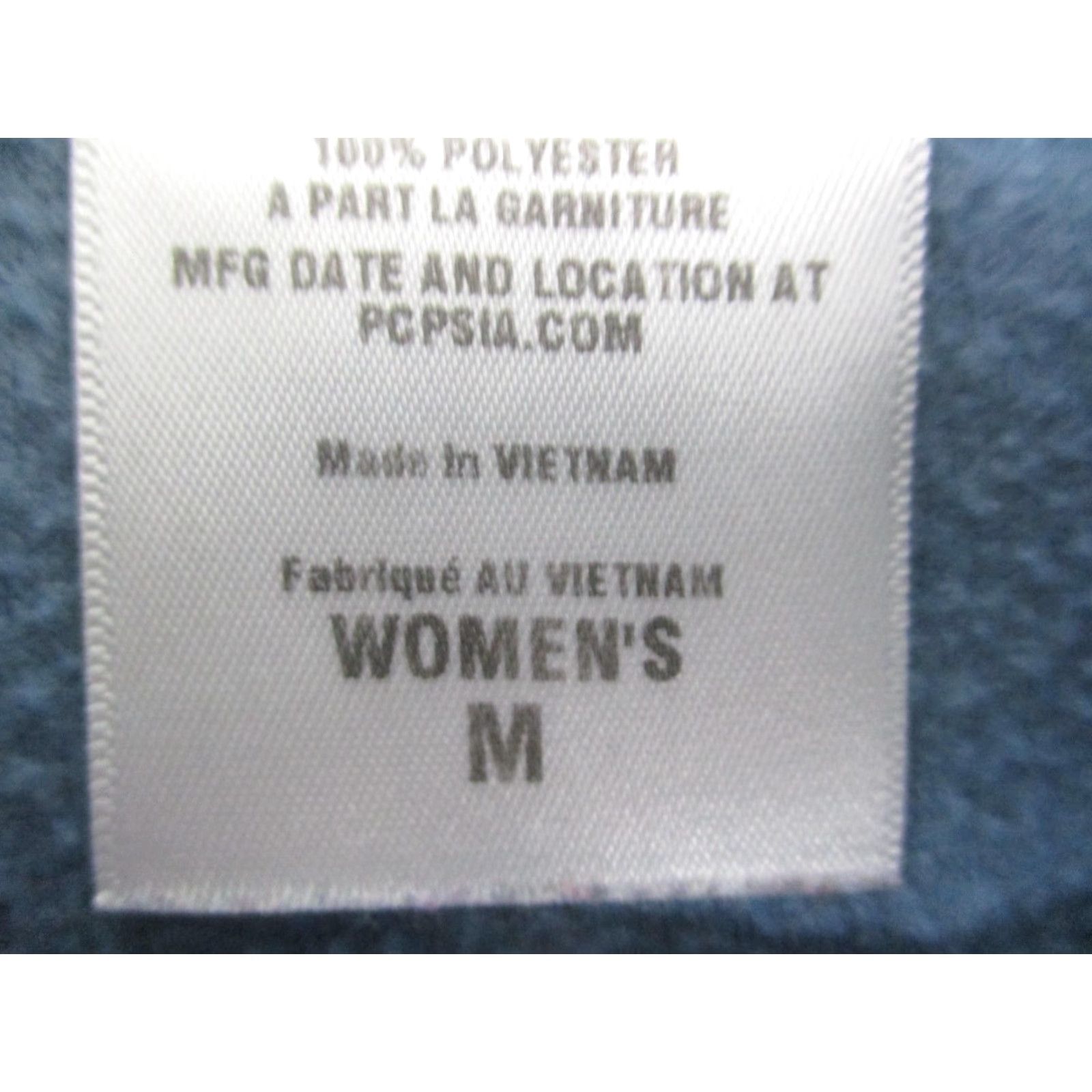Patagonia Patagonia Pullover Womens Medium Blue Quarter Zip Fleece Embroidered Lilly 36227 Size M / US 6-8 / IT 42-44 - 4 Thumbnail
