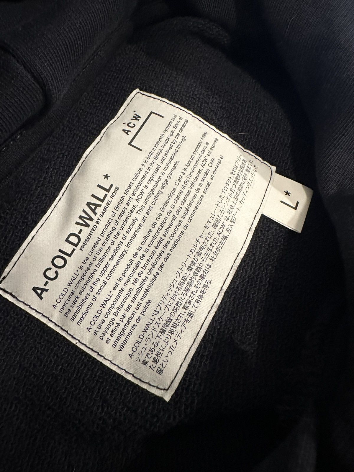 A-COLD-WALL* A COLD WALL Return To Modernity Hoodie Size US L / EU 52-54 / 3 - 8 Thumbnail