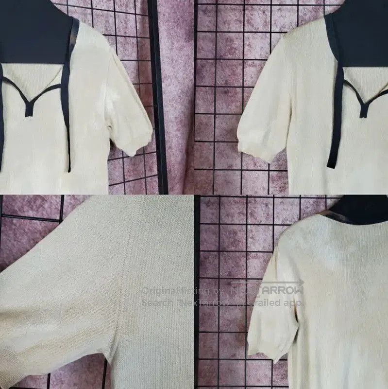 Dior Summer Khaki Cotton Short Sleeve Top .
