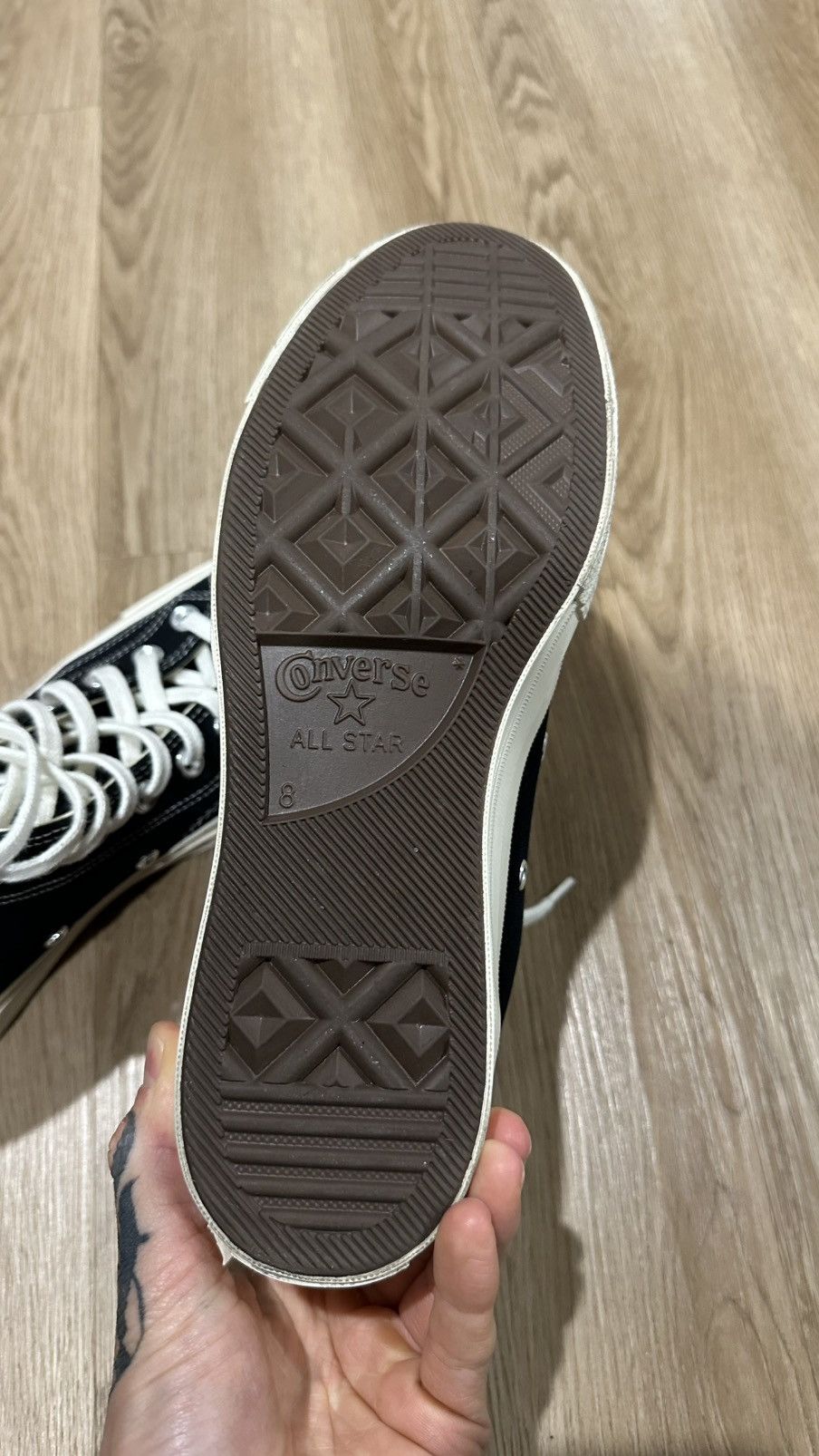 Comme des Garcons Hi Top CDG Chucks Size US 8 / EU 41 - 6 Thumbnail