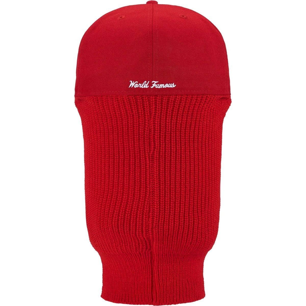 New Era × Supreme Supreme x New Era Box Logo Hat Balaclava FW25 Red Size ONE SIZE - 3 Thumbnail