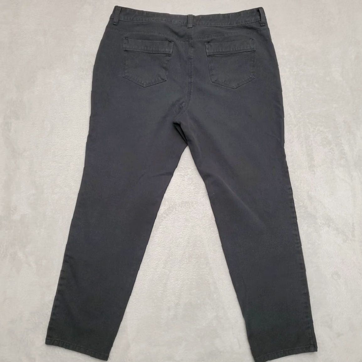 Vintage Chicos Pants Womens US 14 Black So Slimming Stretch Blend Ankle Pants size 2.5 Size 36" / US 14 / IT 50 - 5 Thumbnail