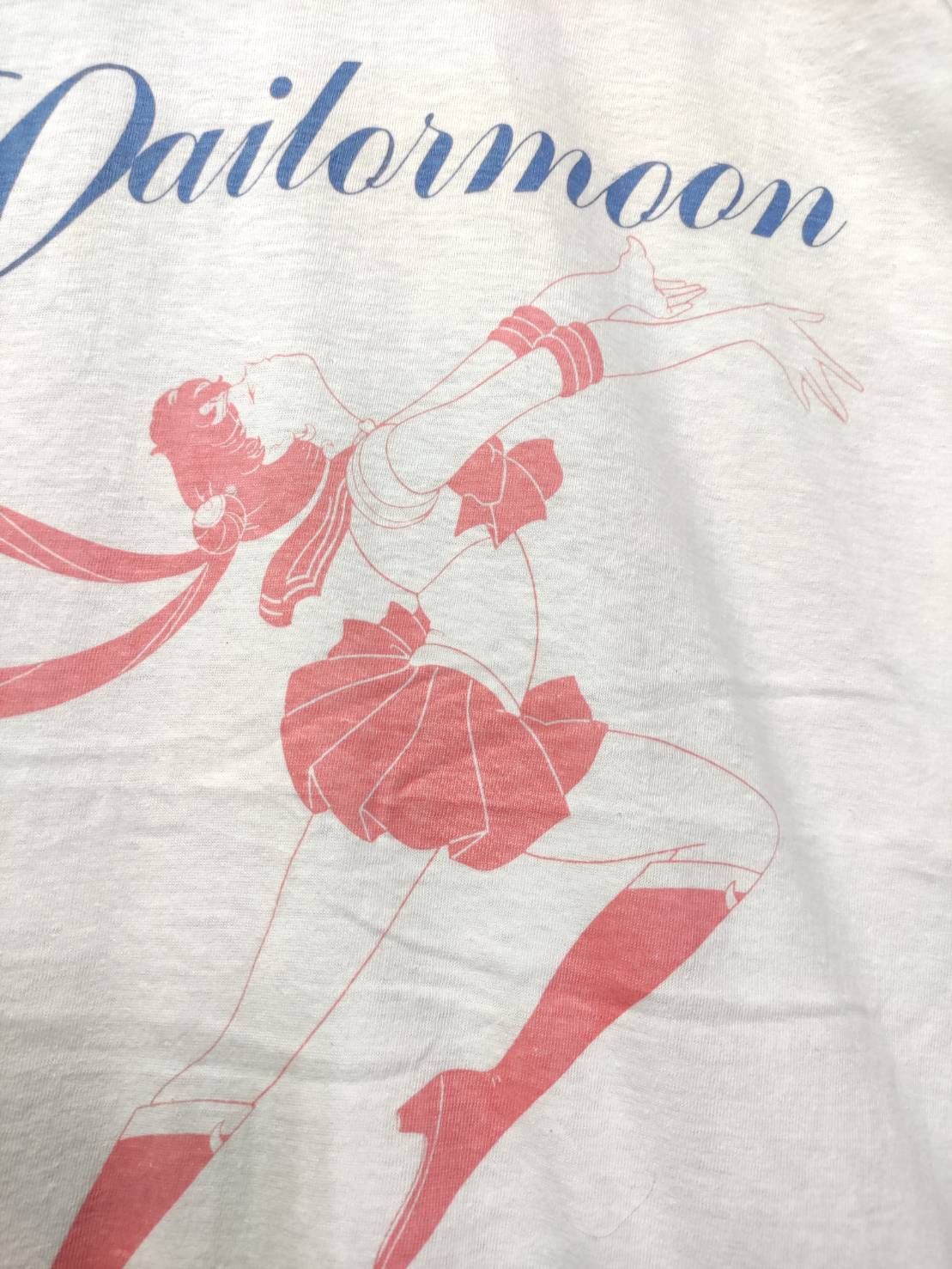 Anime Vtg 90's Sailor Moon Character Promo Banpresto T-Shirt Size US L / EU 52-54 / 3 - 3 Thumbnail