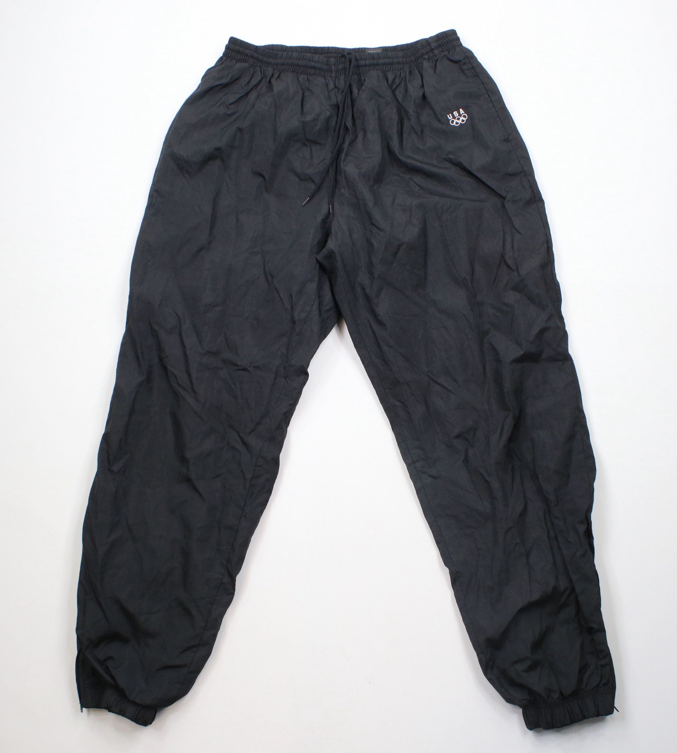 Vintage Vintage 90s USA Olympics Lined Windbreaker Joggers Pants Size US 38 / EU 54 - 1 Thumbnail