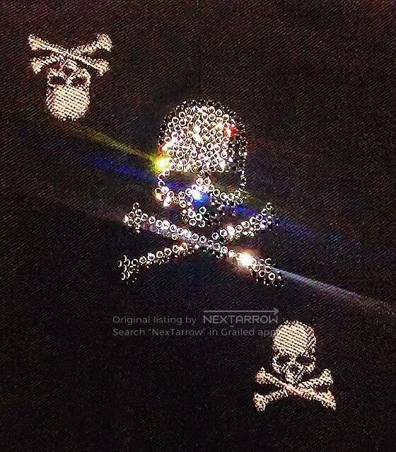 Mastermind Japan Black Skull Pattern Sleeveless Top XS. Size US XS / EU 42 / 0 - 3 Thumbnail