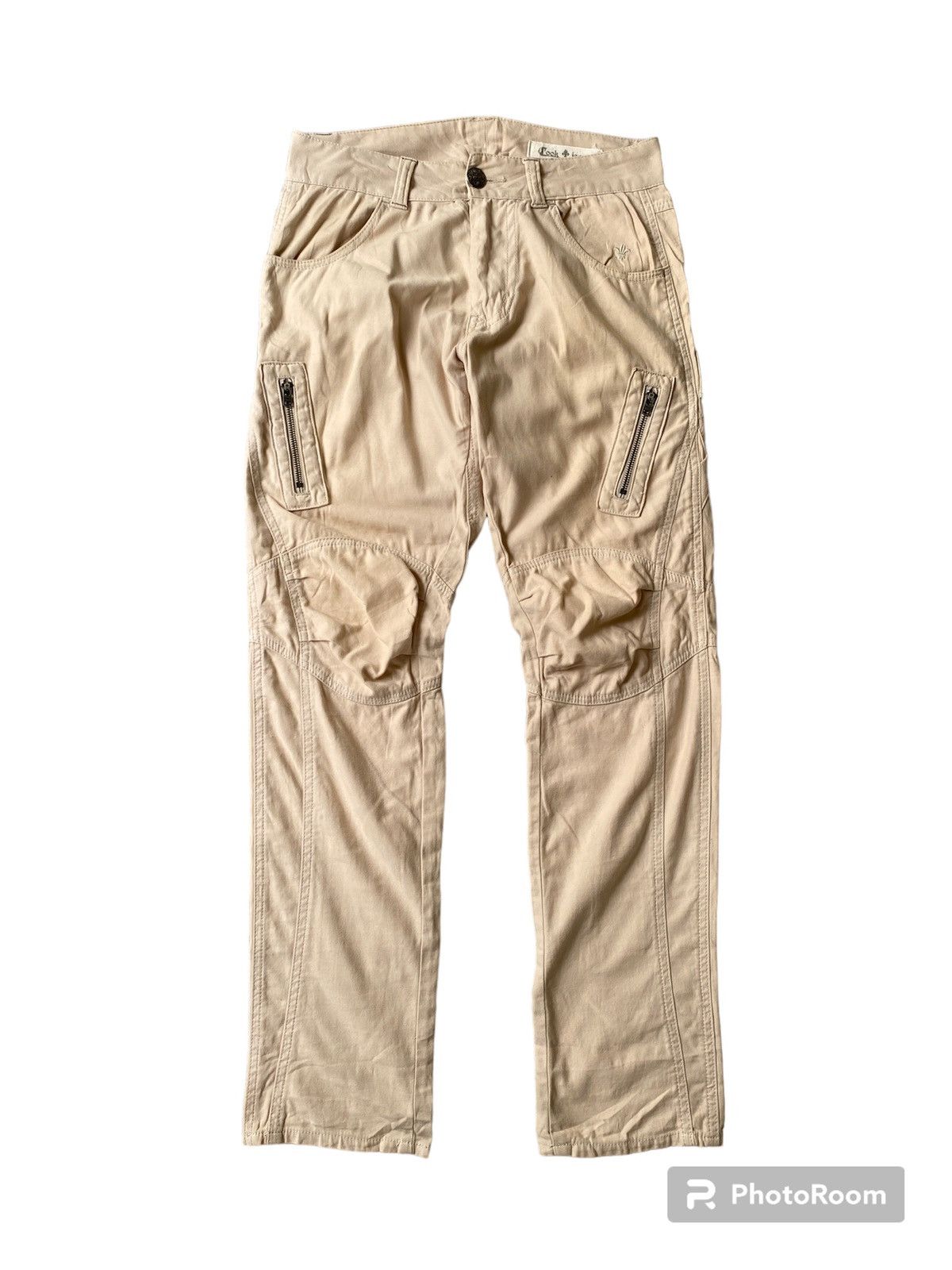 Japanese Brand × Le Grande Bleu (L.G.B.) × Tornado Mart 2000s - Cook Jeans Pant Laces Back Pocket Design Size US 30 / EU 46 - 1 Thumbnail