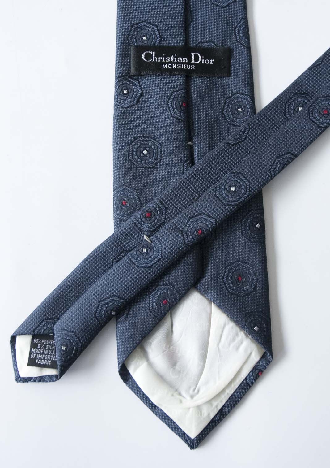 Christian Dior Monsieur × Vintage Christian Dior Monsieur Tie Polyester /Silk Vintage Size ONE SIZE - 3 Thumbnail