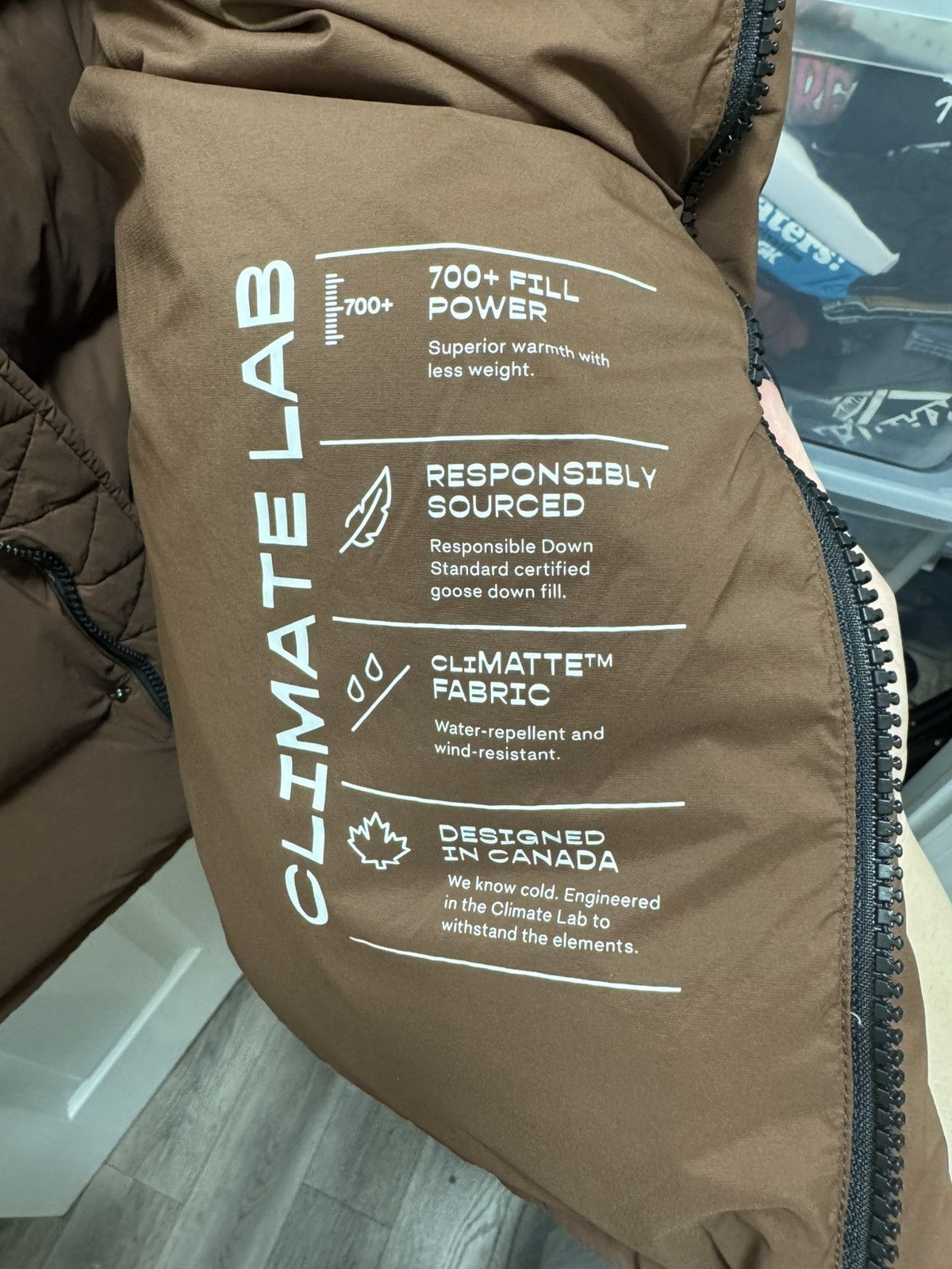 Aritzia Aritzia Super Puff Climate Lab Brown Down Puffer Jacket L Size US L / EU 52-54 / 3 - 4 Thumbnail