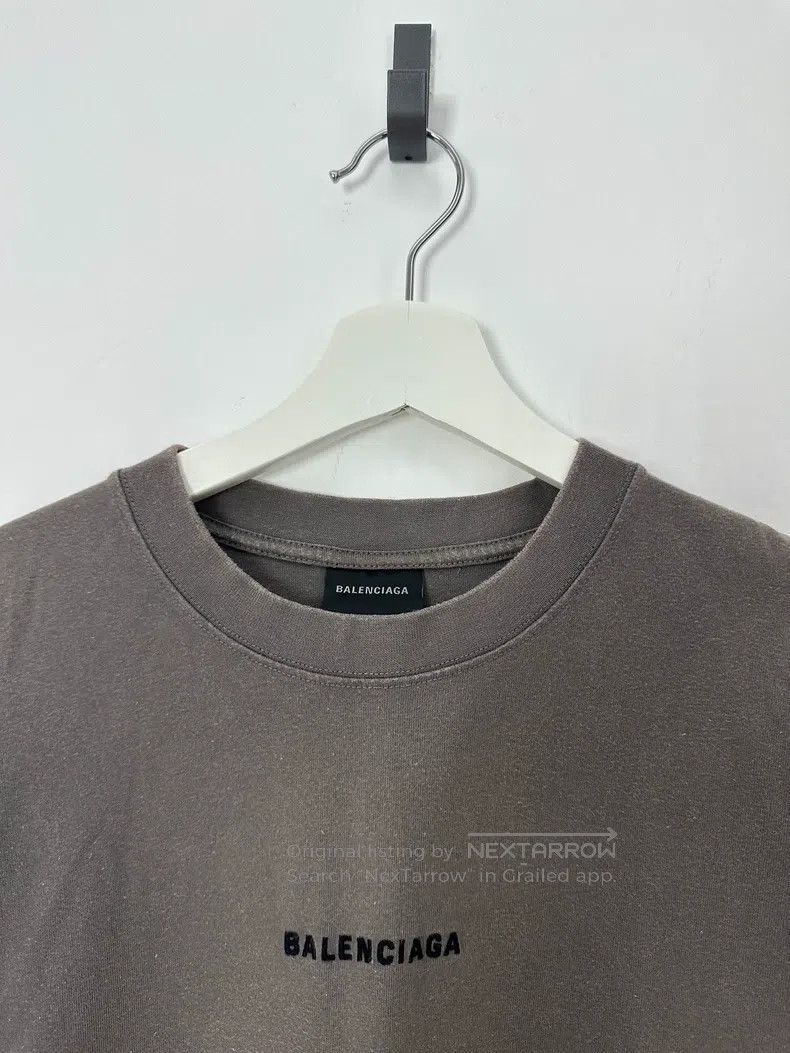 Balenciaga Balenciaga Short Sleeve with Embroidered Logo on Front and Size US S / EU 44-46 / 1 - 2 Thumbnail
