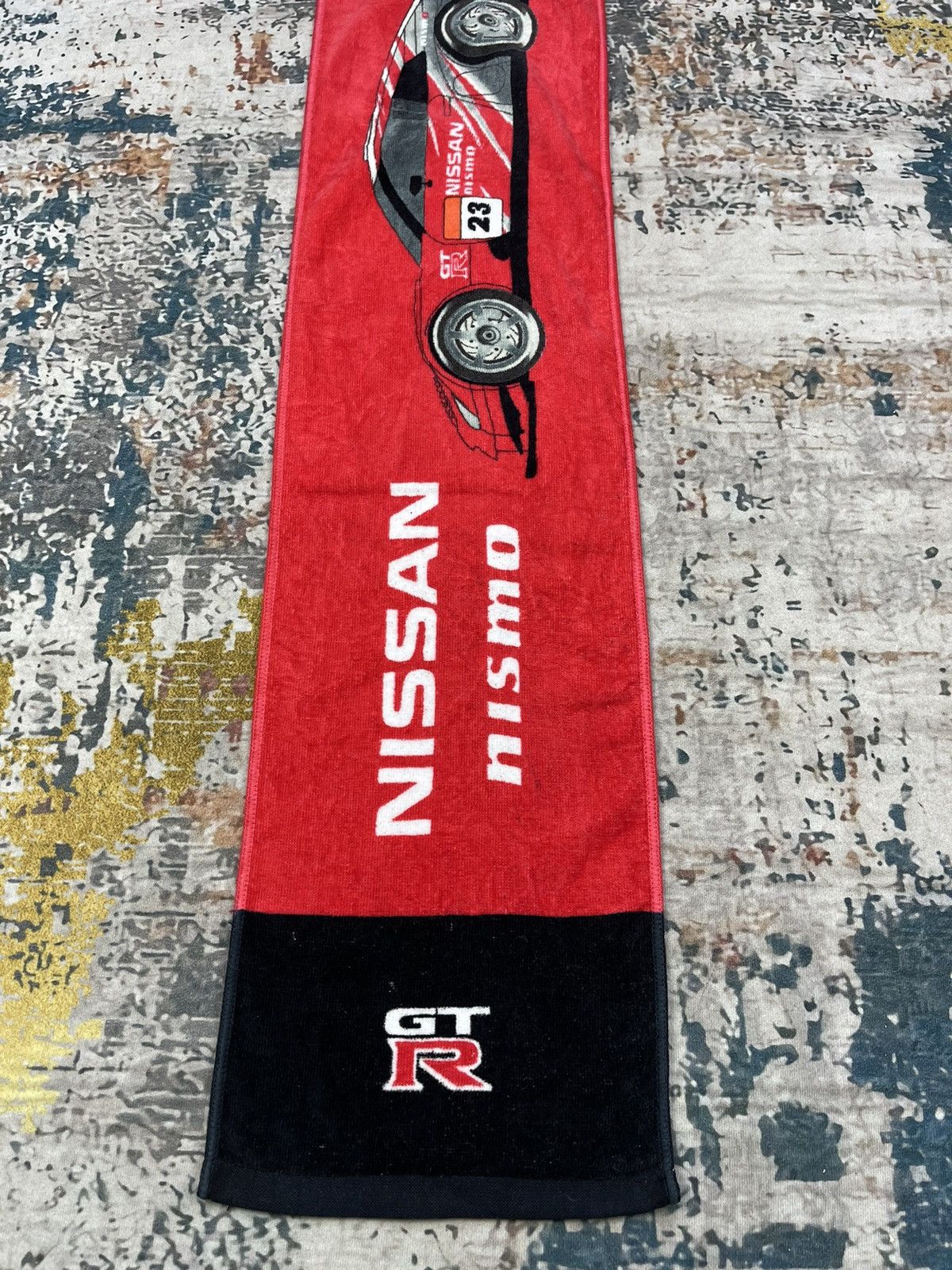 NASCAR Super GT-R 2008 Nissan Nismo Muffler Towel Size ONE SIZE - 6 Thumbnail