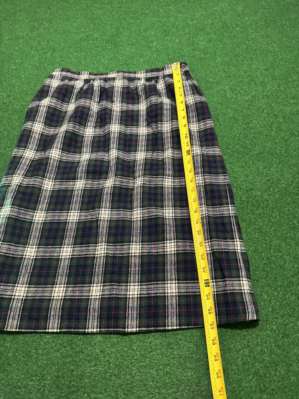Pendleton Vintage Pendleton Plaid Wool Flannel Murray Tartan Skirt Size 36" / US 14 / IT 50 - 7 Thumbnail