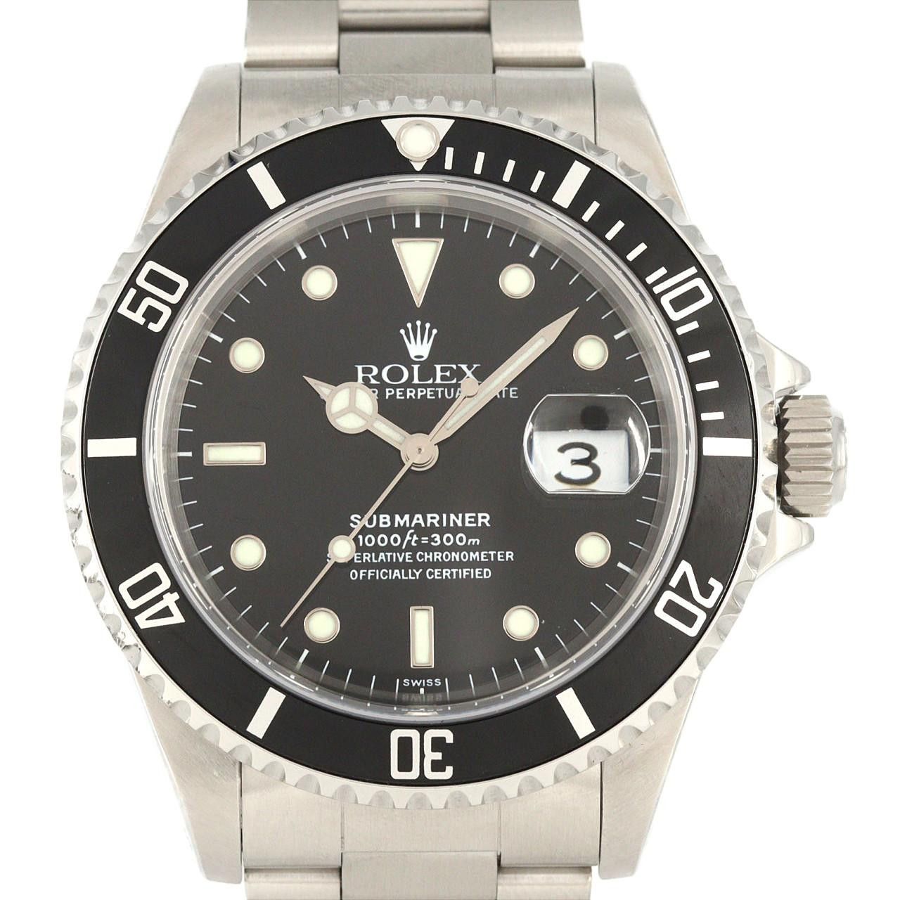 Rolex Rolex Rolex Submariner Date Stainless Steel Automatic Metal Automatic 16610 DUTY FREE for USA Size ONE SIZE - 1 Thumbnail