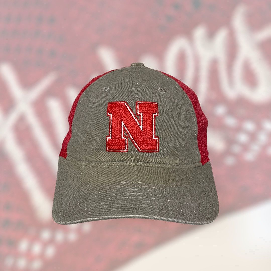 Adidas Adidas Nebraska Huskers Adjustable Trucker Snapback Hat Size ONE SIZE - 1 Thumbnail