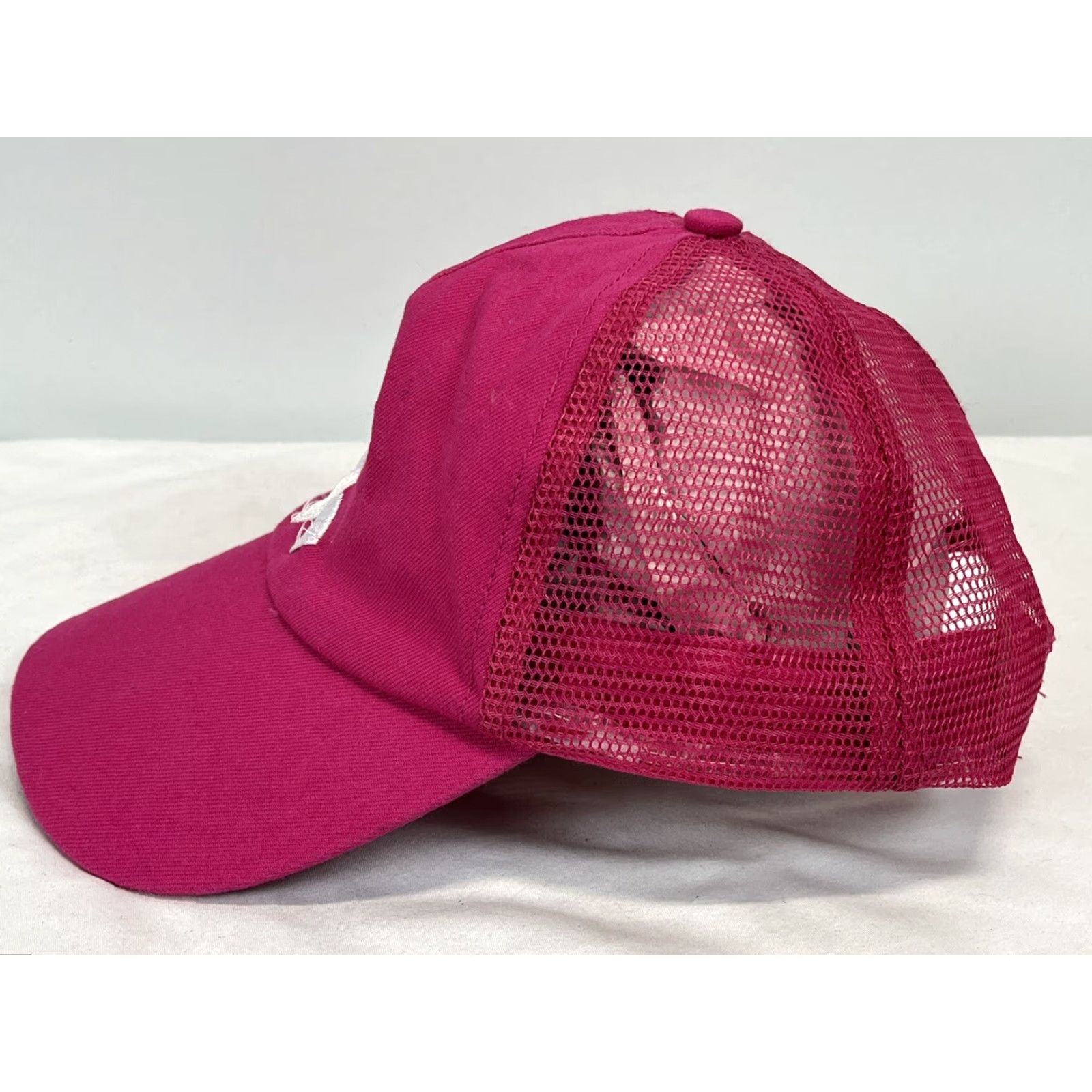 Guy Harvey Guy Harvey X Breast Cancer Awareness Baseball Cap Trucker Adjustable Strap Hat Cap Women Pink Adjustable Strap Baseball Cap Size ONE SIZE - 2 Thumbnail