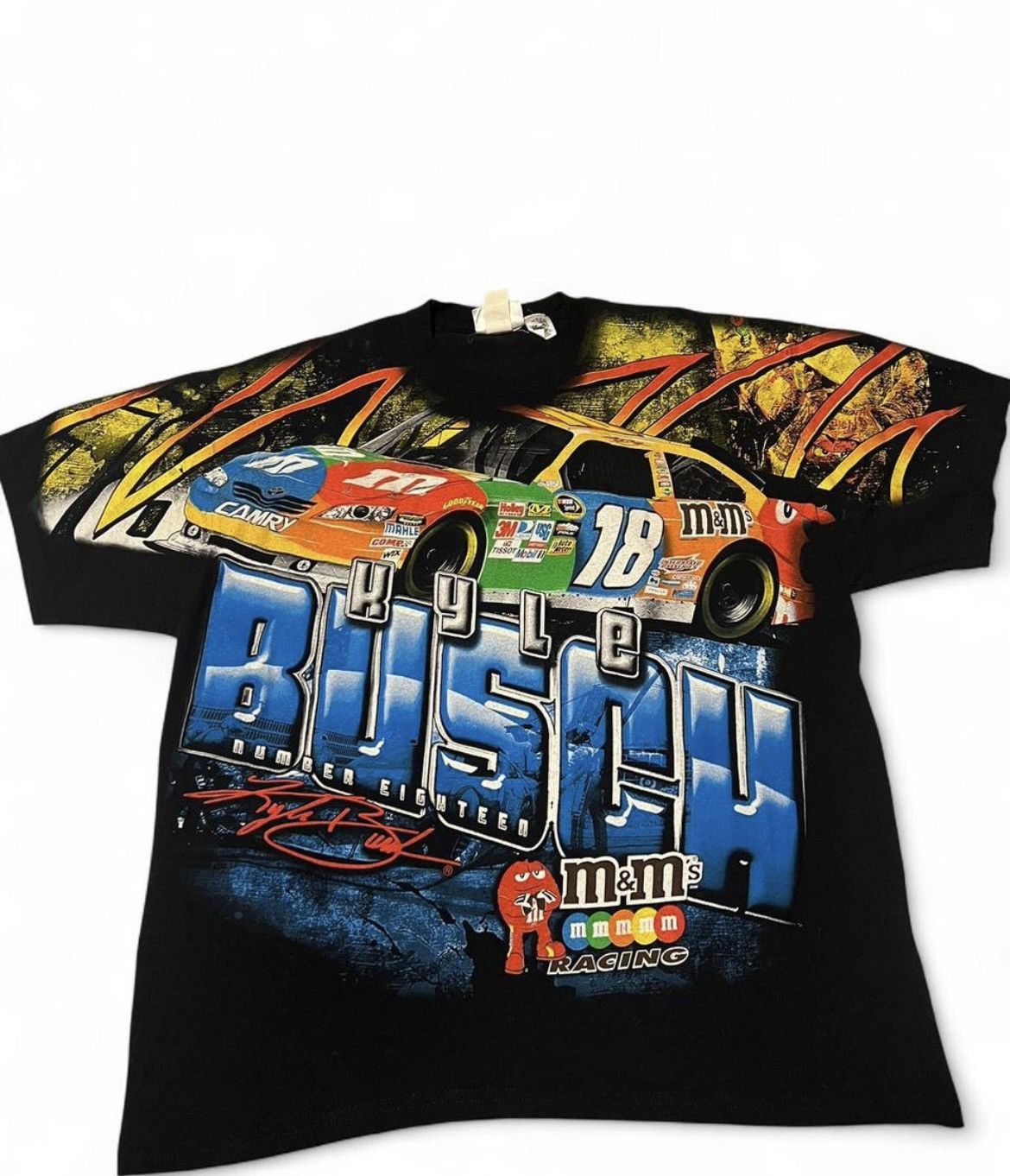 NASCAR 2010 Kyle Busch AOP Nascar Tee Size US XL / EU 56 / 4 - 1 Thumbnail