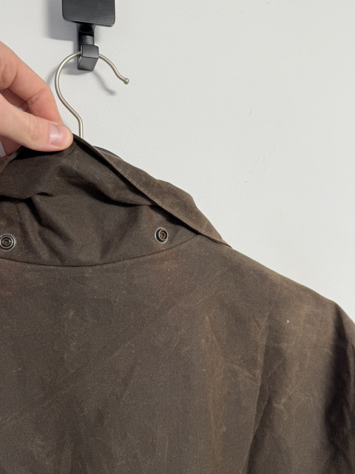 Other Burke Wills vintage wax waxed cotton short weatherall jacket Size US M / EU 48-50 / 2 - 23 Thumbnail